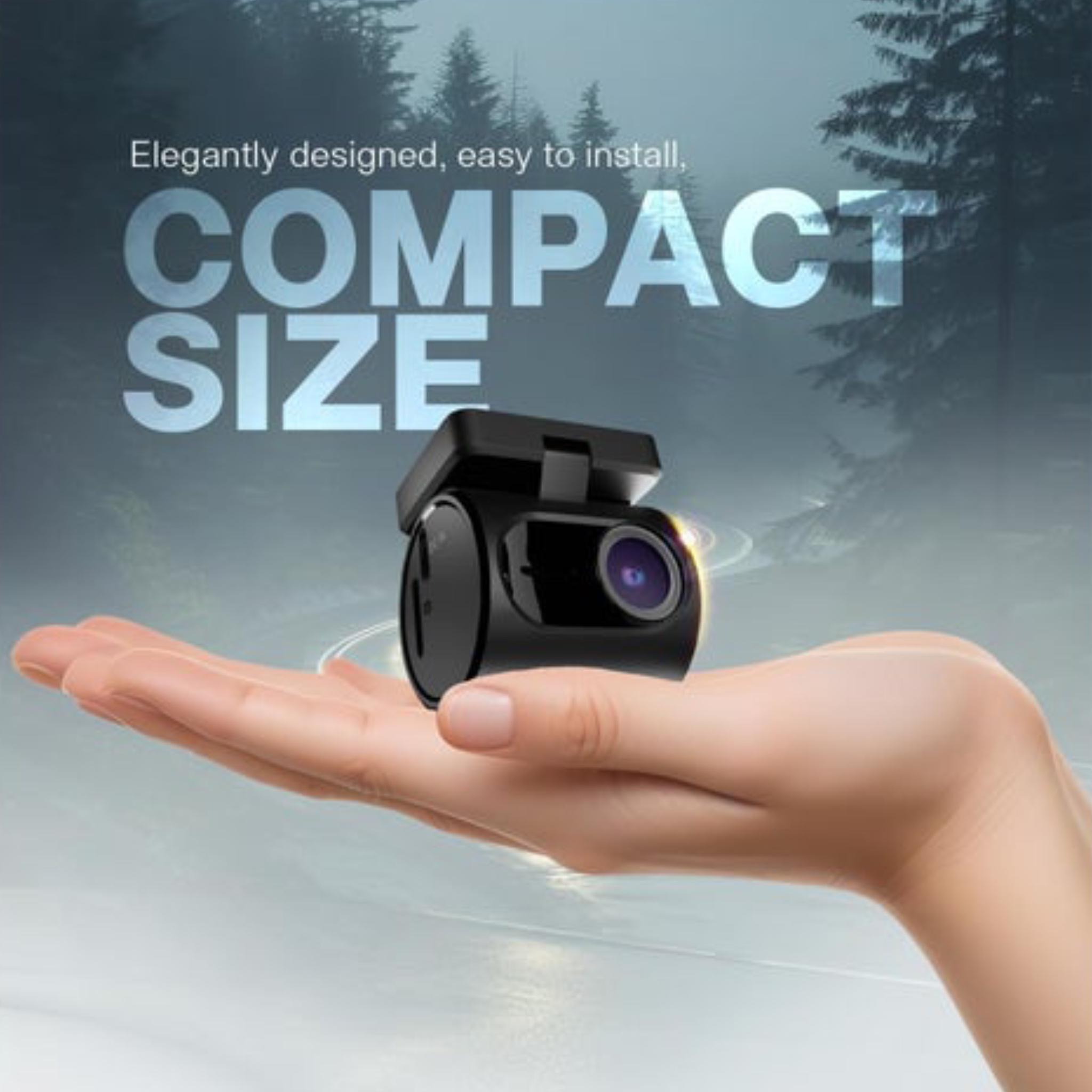 Pioneer Car Dash Camera VREC-H120SC, Super Compact Design - Image 2