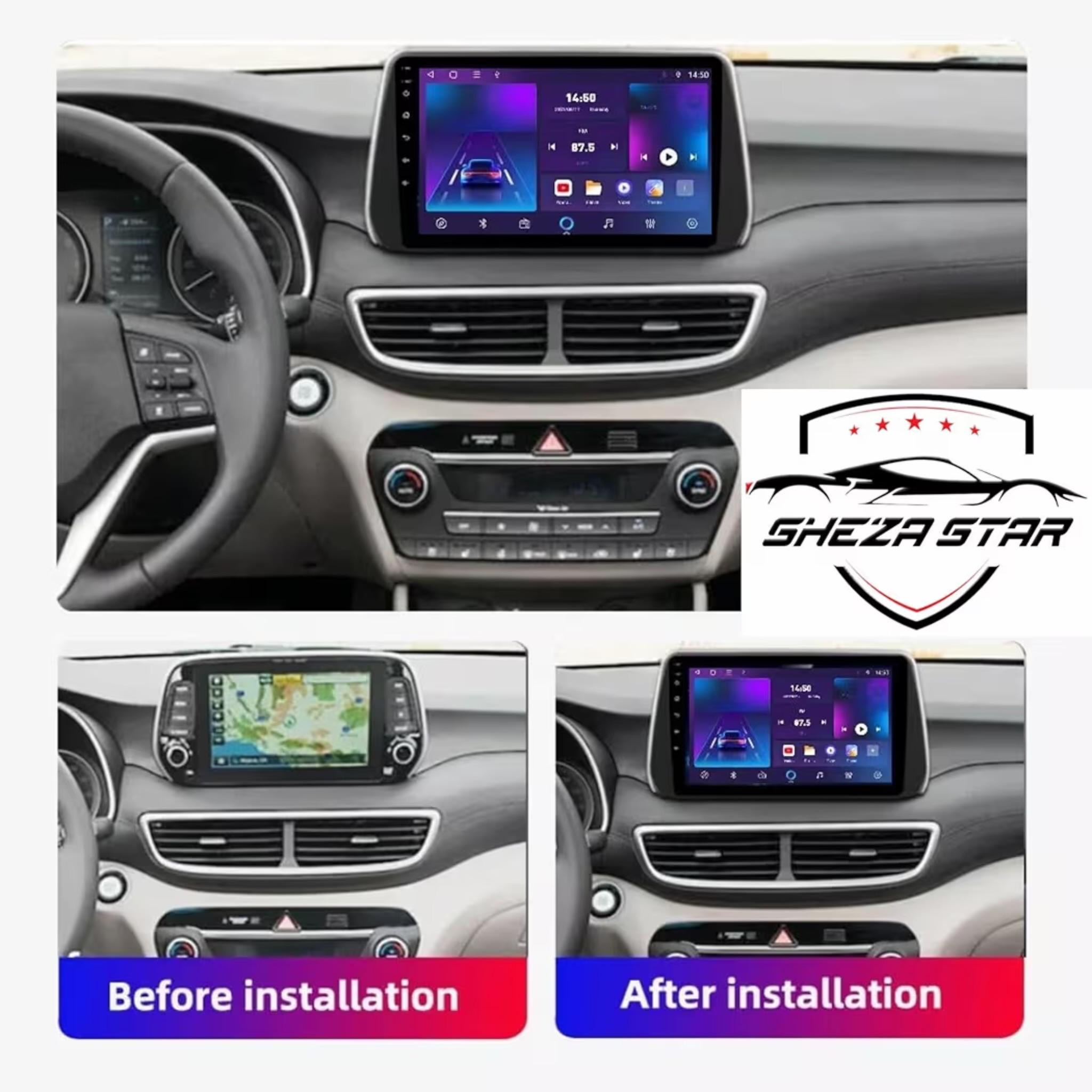 Android Car Stereo for Hyundai Tucson IX35 2018-2020 10 Inch IPS.QLED Touch Screen with AHD Camera Included - Image 3
