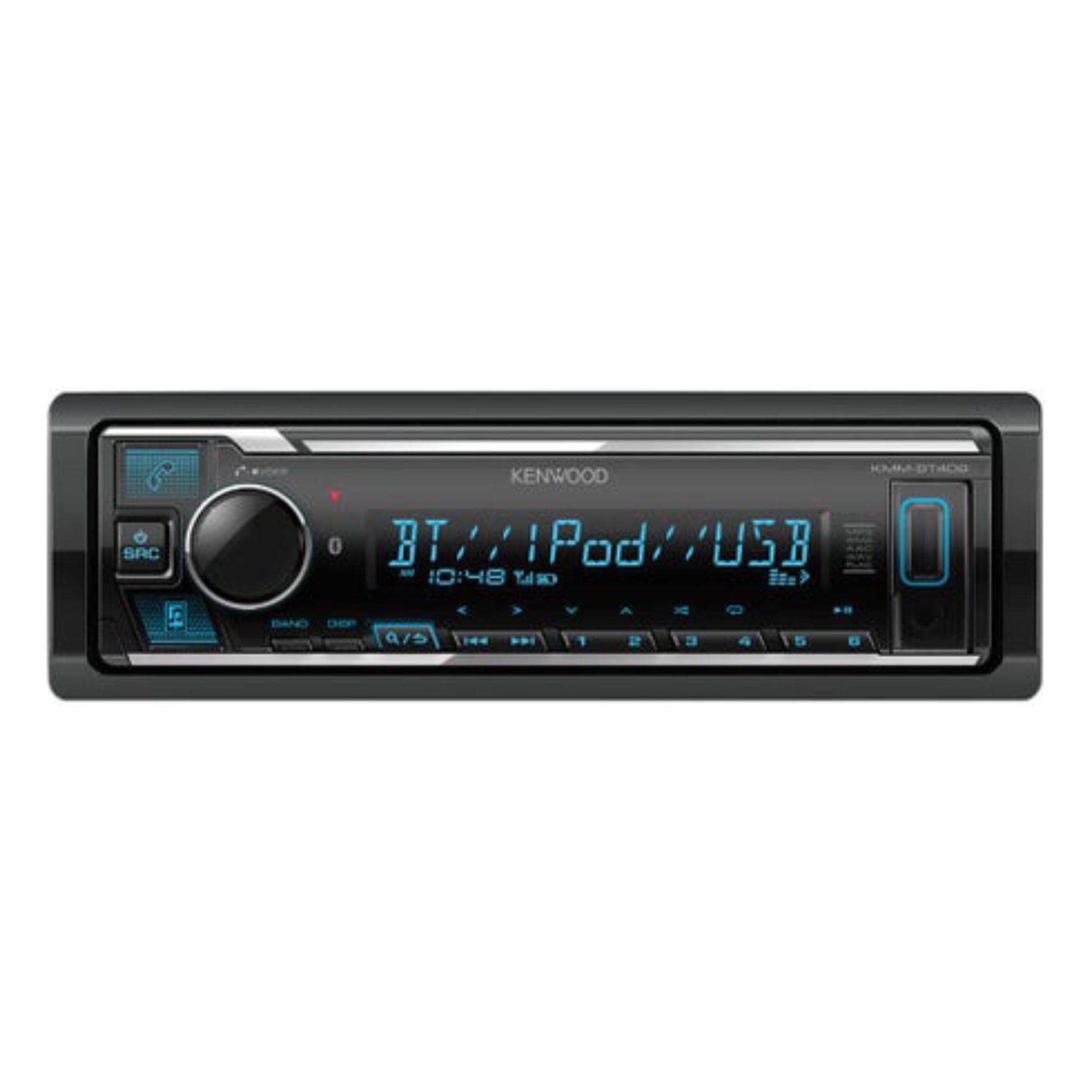 Kenwood KMM-ST36 Single DIN Head Unit with Bluetooth Digital Media Receiver - Image 2
