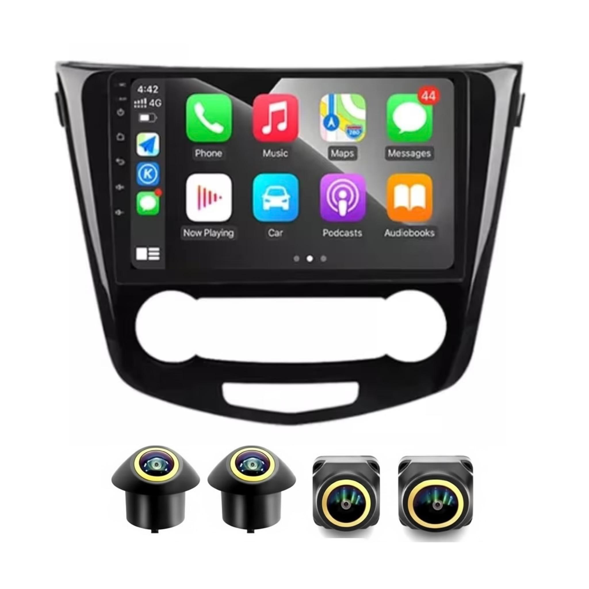 Android Car Stereo for Nissan X-Trail T32 Qashqai 2 J11 2013-2017 10 Inch IPS.QLED Touch Screen with AHD Camera Included - Image 2