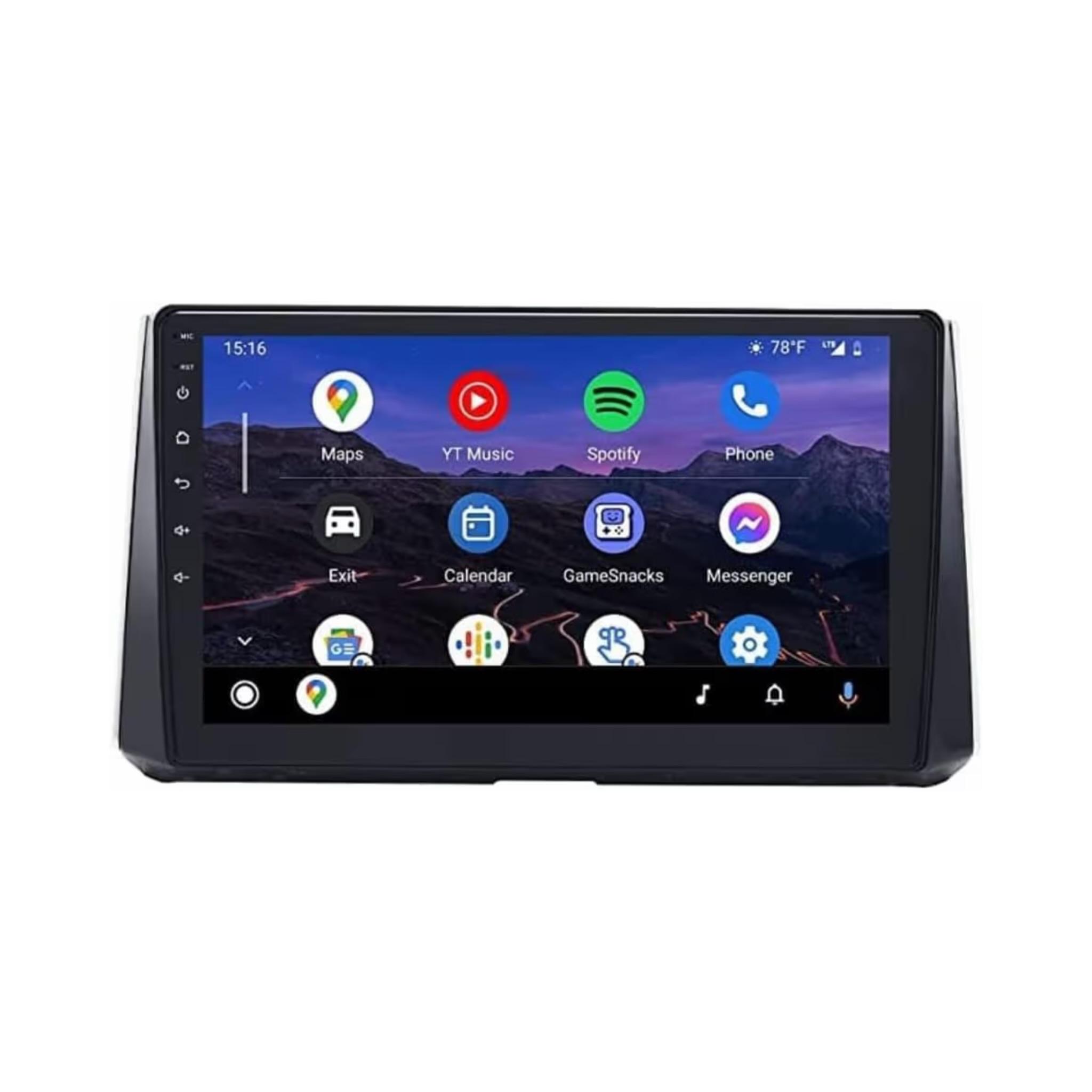 Android Car Stereo for Toyota Corolla 2019-2021 10 Inch IPS.QLED Touch Screen with AHD Camera Included