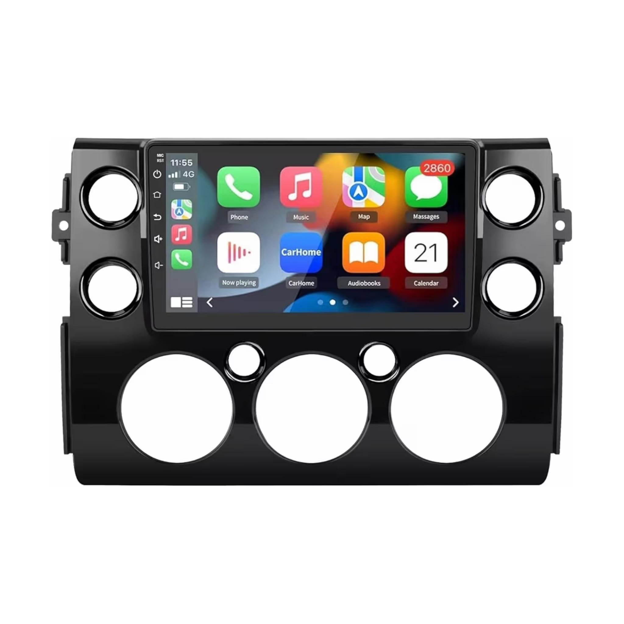 Android Car Stereo for Toyota FJ Cruiser 2006-2020 9 Inch IPS.QLED Touch Screen with AHD Camera Included