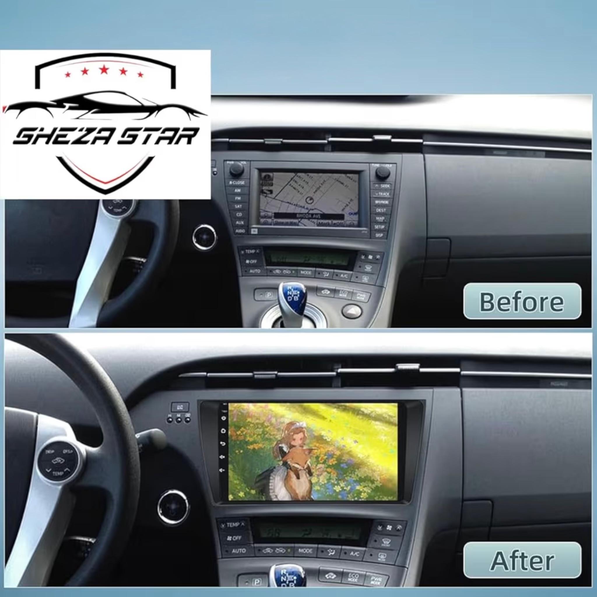 Android Car Stereo for Toyota Prius 2010-2015 9 Inch IPS.QLED Touch Screen with AHD Camera Included - Image 3