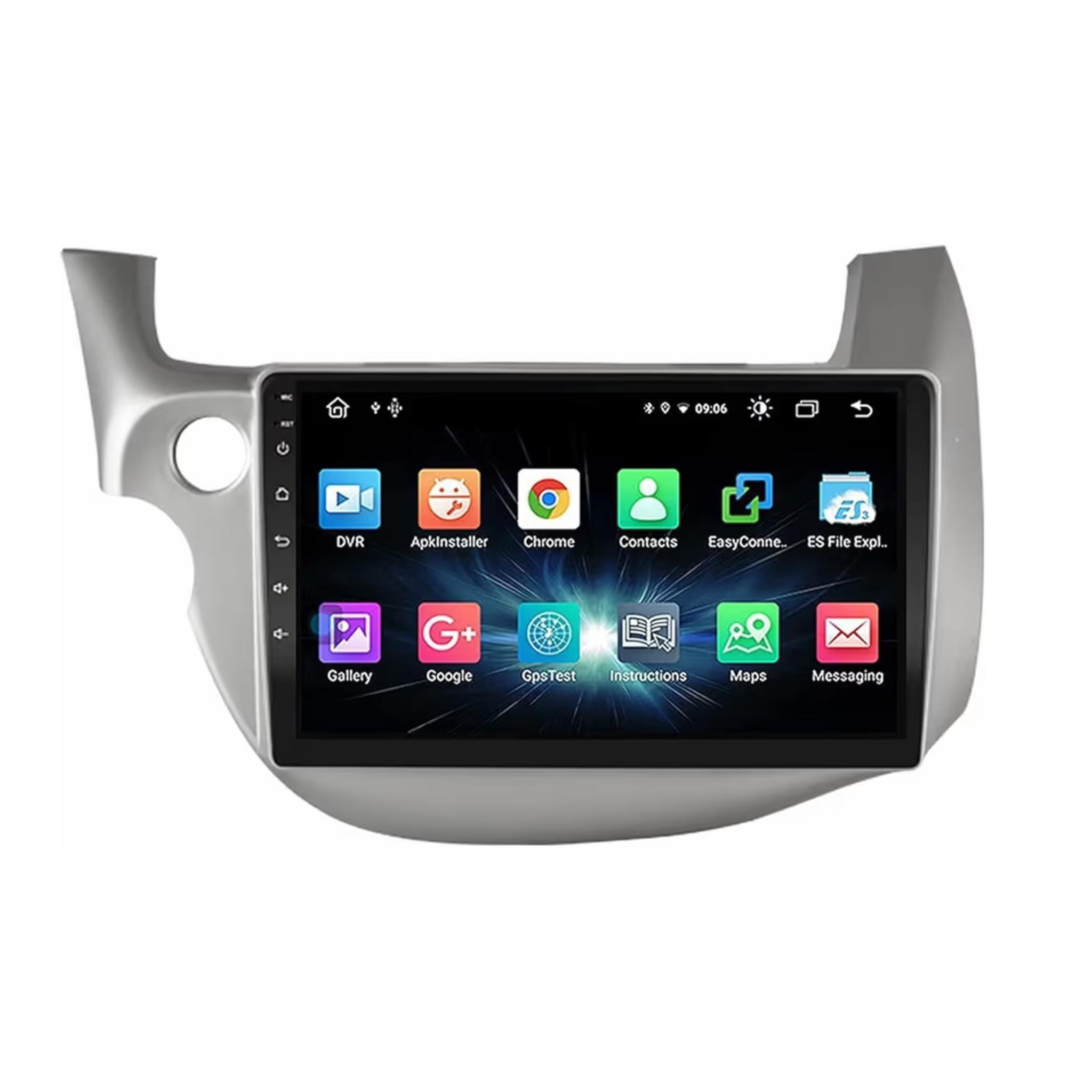Android Car Stereo for Honda Fit 2008-2013 10 Inch IPS.QLED Touch Screen with AHD Camera Included