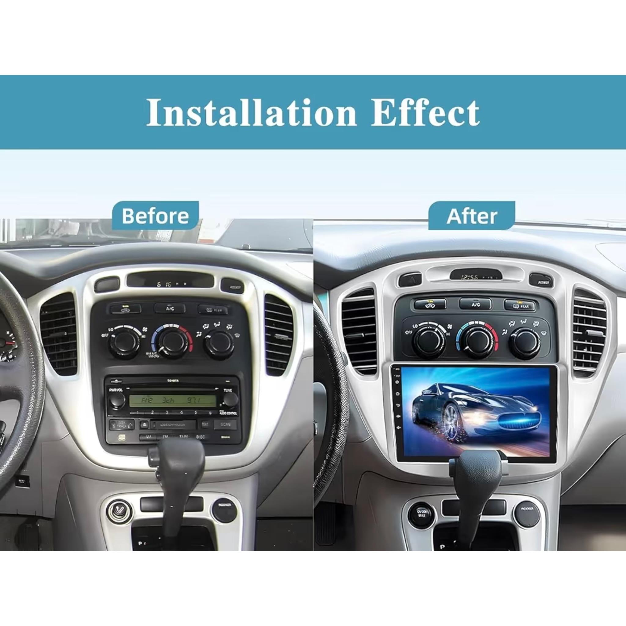 Android Car Stereo for Toyota Highlander 2000-2007 9 Inch IPS.QLED Touch Screen with AHD Camera Included - Image 3