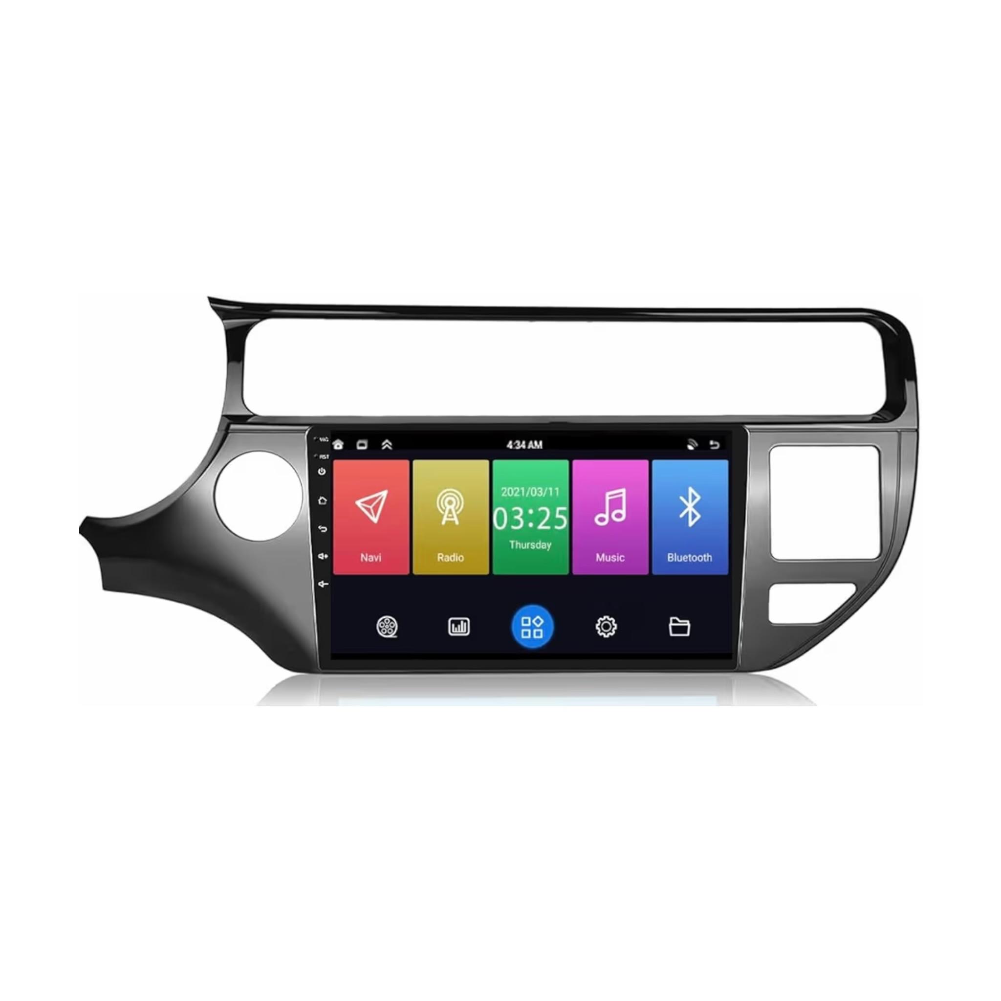 Android Car Stereo for Kia Rio K3 2015-2018 9 Inch IPS.QLED Touch Screen with AHD Camera Included