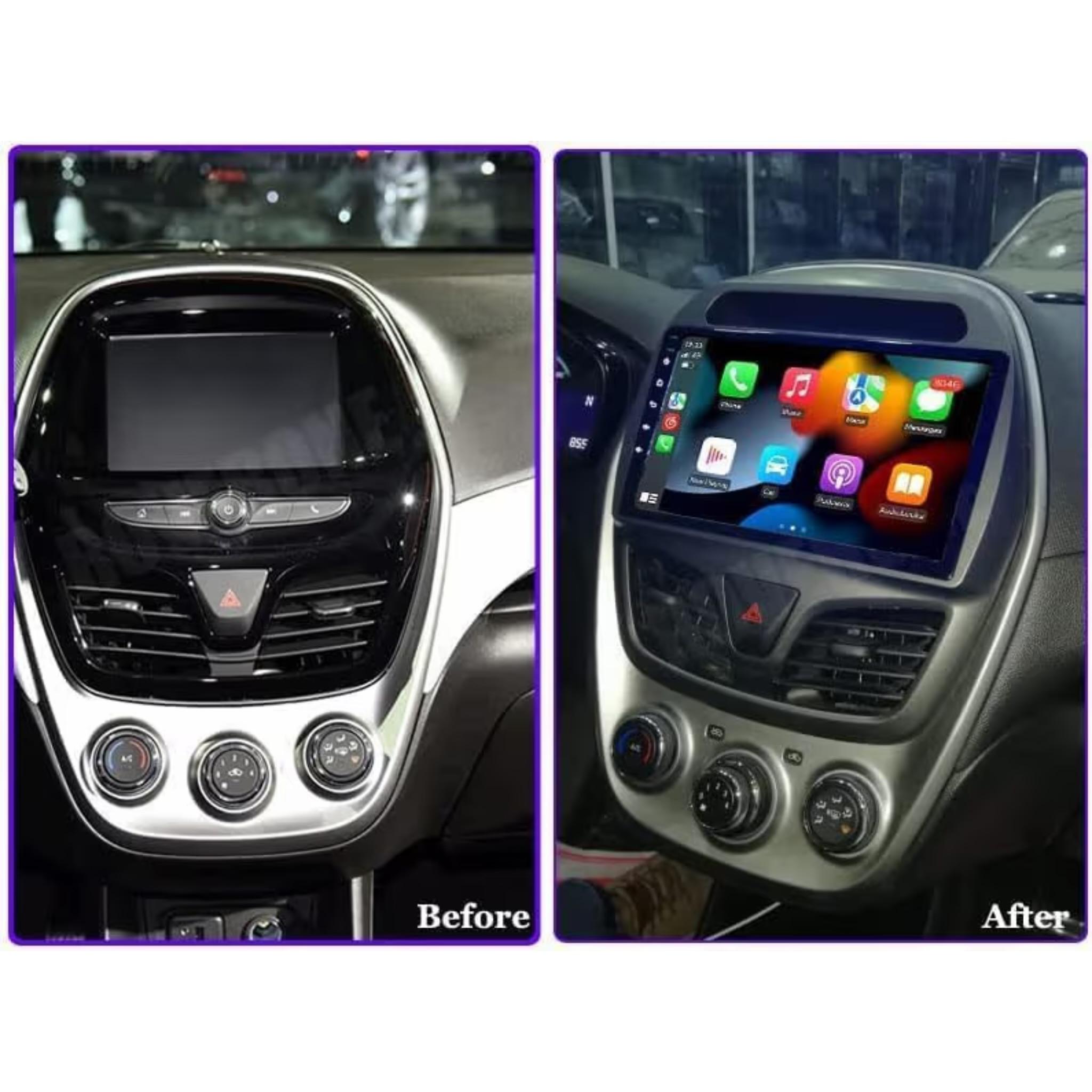 Android Car Stereo for Chevrolet Spark Beat 2015-2018 9 Inch IPS.QLED Touch Screen with AHD Camera Included - Image 3