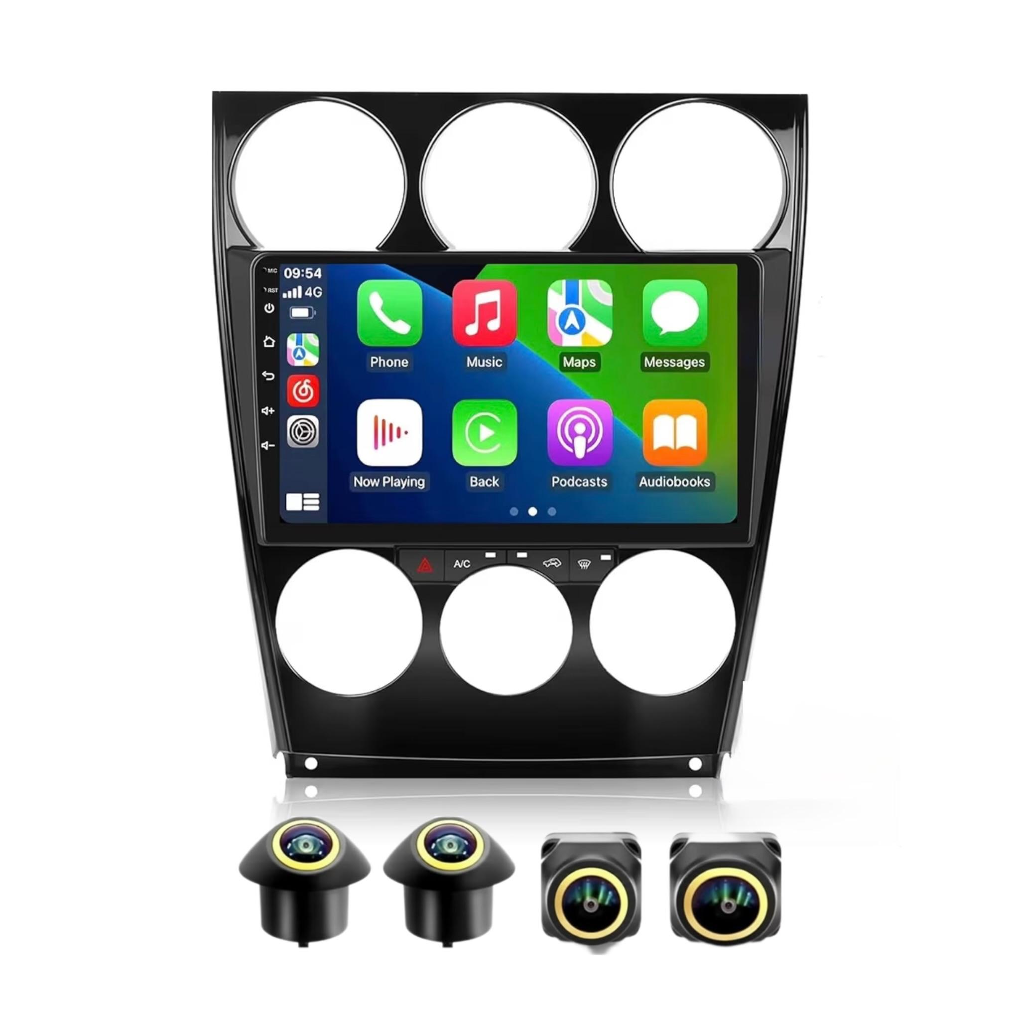 Android Car Stereo for Mazda 6 2004-2015 9 Inch IPS.QLED Touch Screen with AHD Camera Included - Image 2