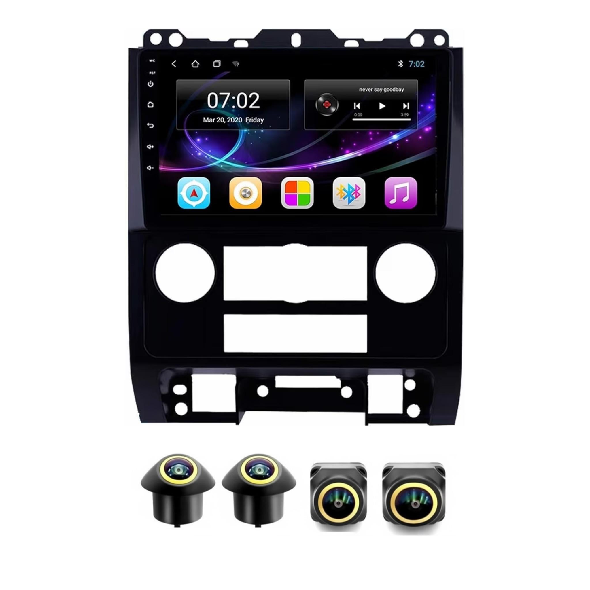 Android Car Stereo for Ford Escape 2007-2012 9 Inch IPS.QLED Touch Screen with AHD Camera Included - Image 2