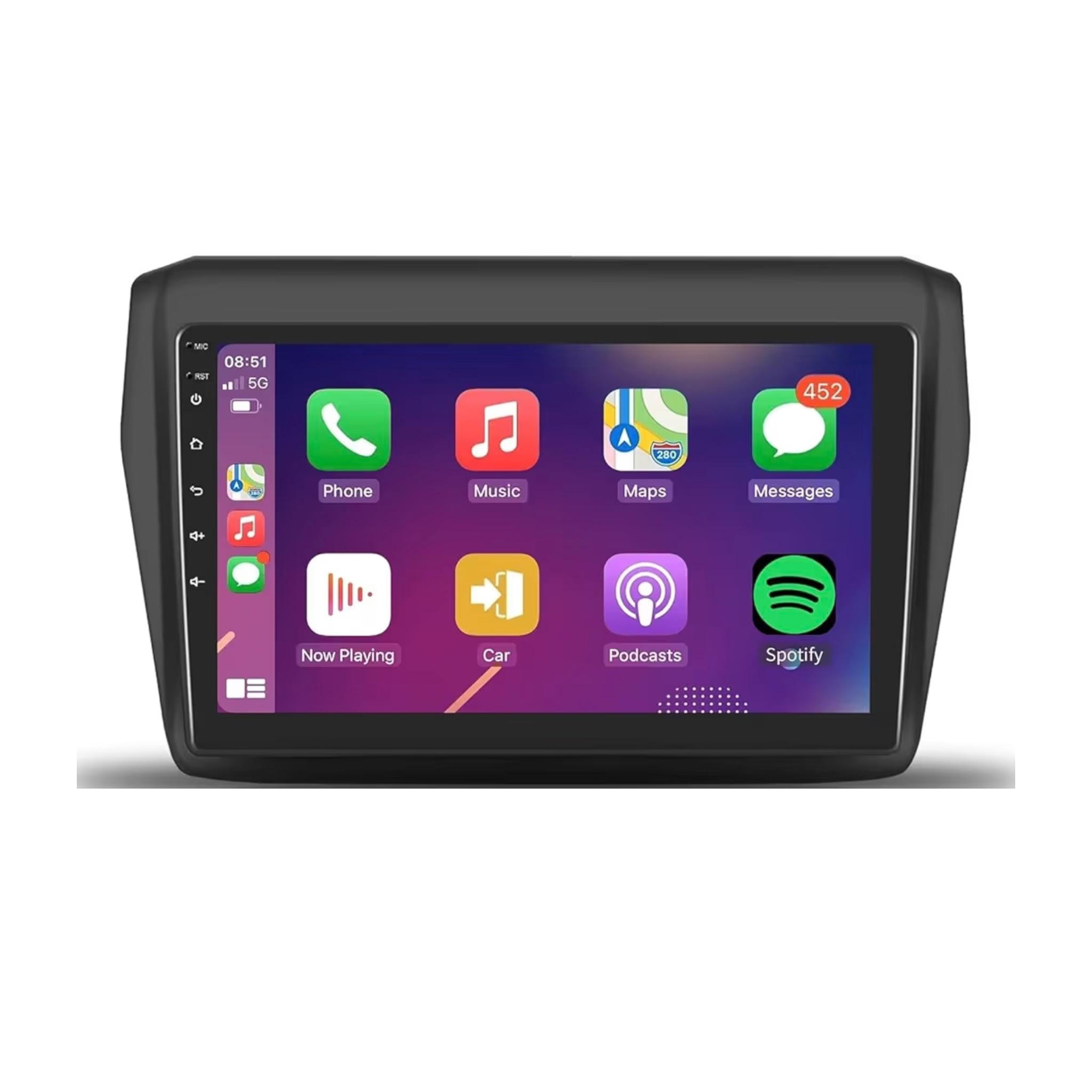 Android Car Stereo for Suzuki Swift 2017-2023 9 Inch IPS.QLED Touch Screen with AHD Camera Included