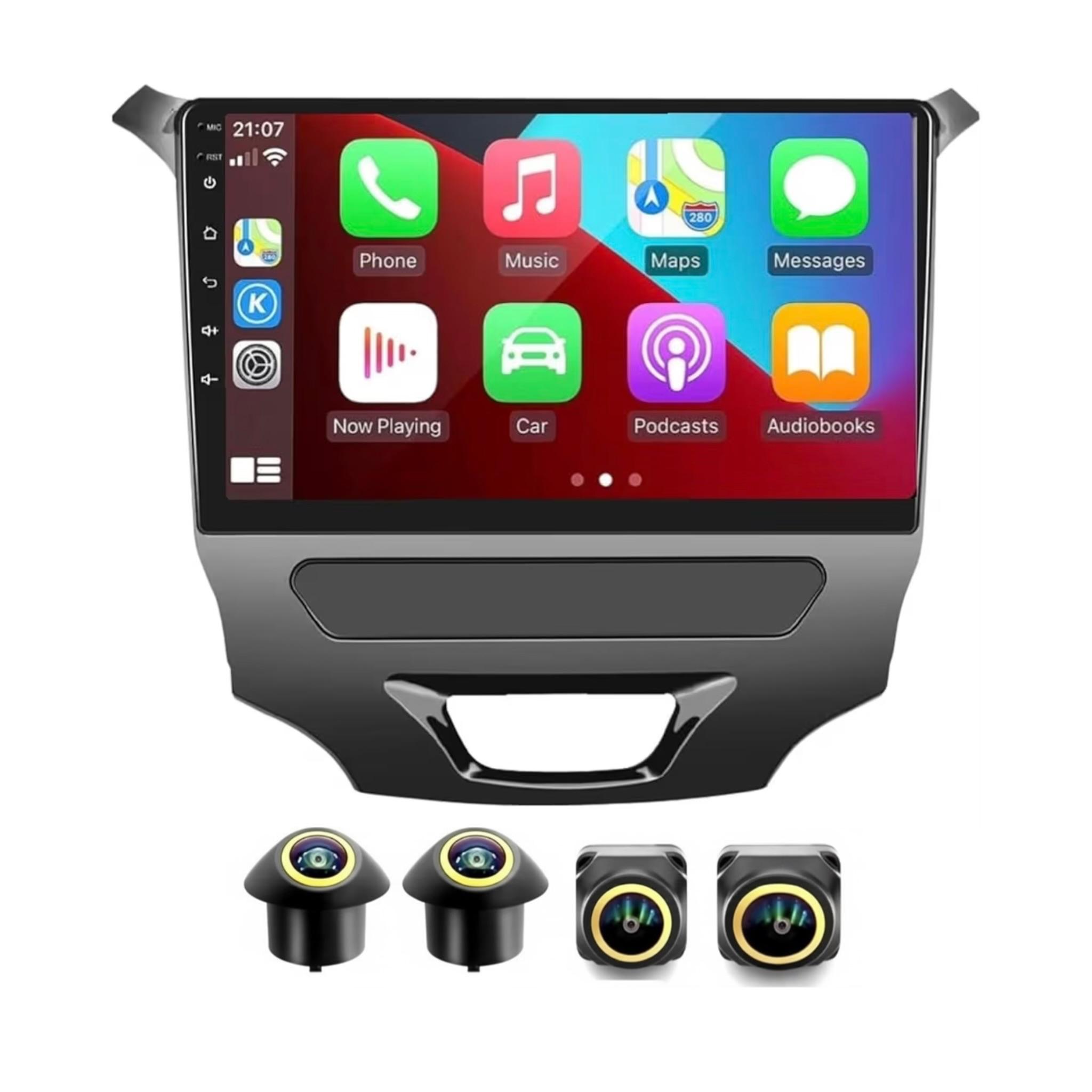 Android Car Stereo for Chevrolet Chevy Cruze 2015-2018 9 Inch IPS.QLED Touch Screen with AHD Camera Included - Image 2