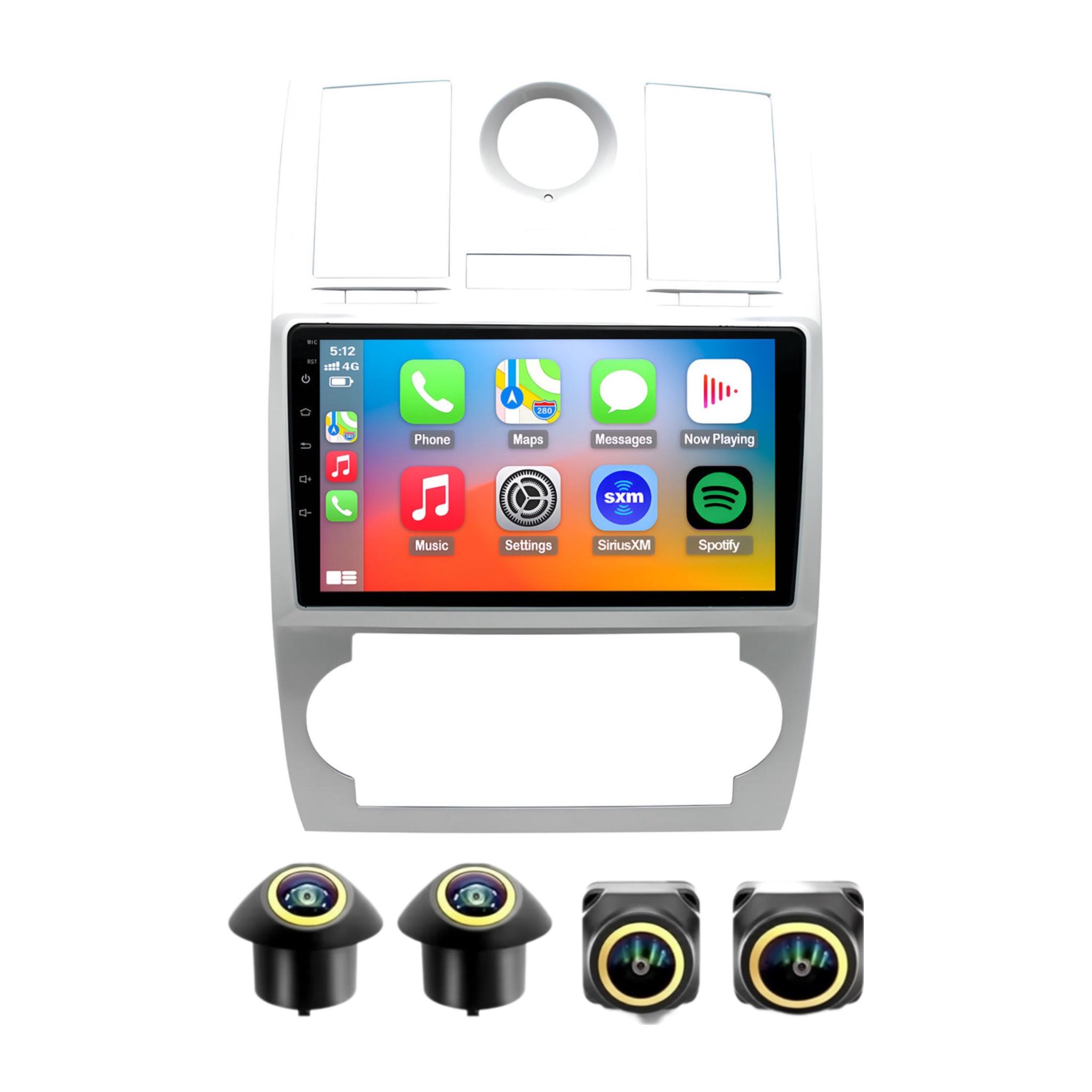 Android Car Stereo for Chrysler 300 2005-2010 9 Inch IPS.QLED Touch Screen with AHD Camera Included - Image 2