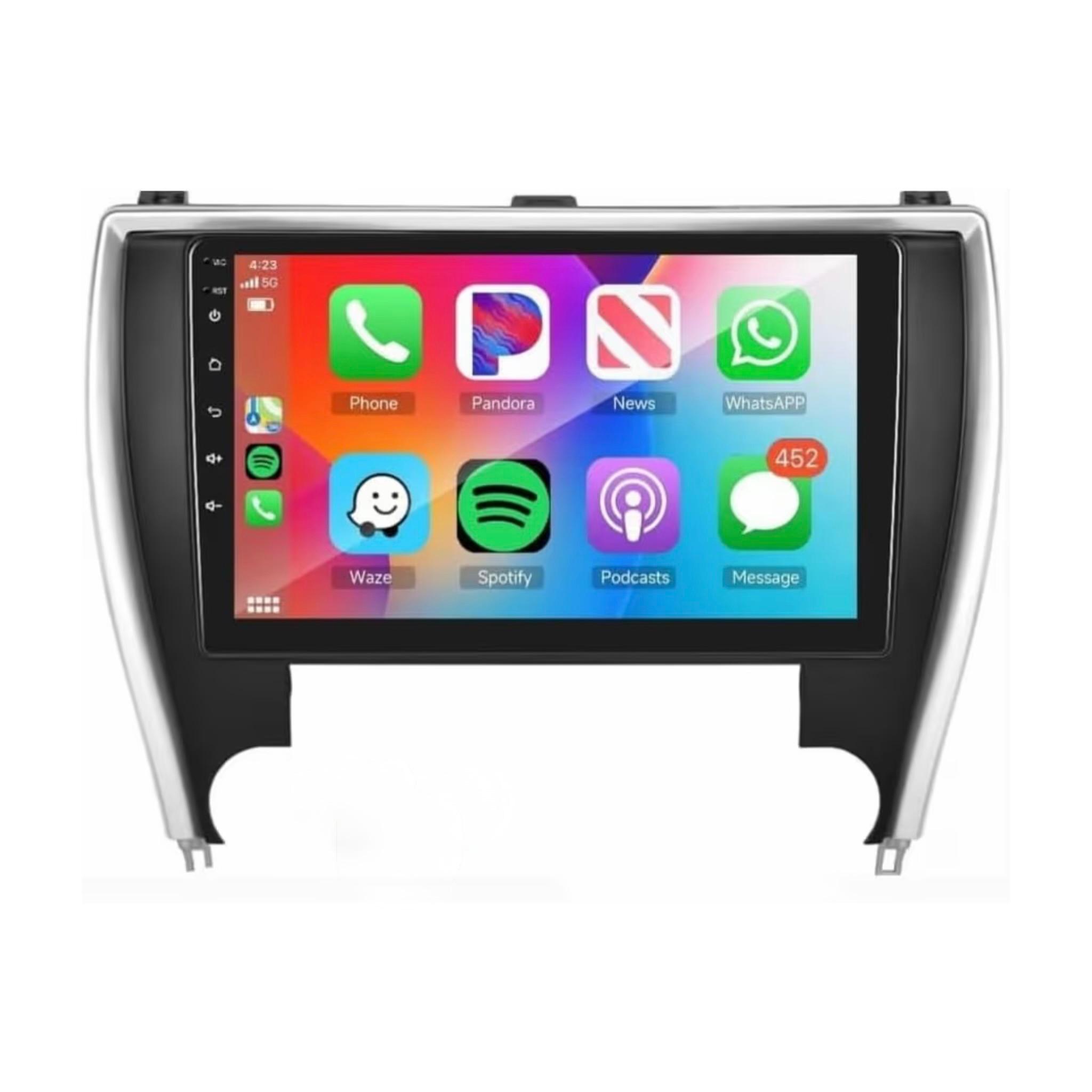 Android Car Stereo for Toyota Camry 2015-2017 10 Inch IPS.QLED Touch Screen with AHD Camera Included