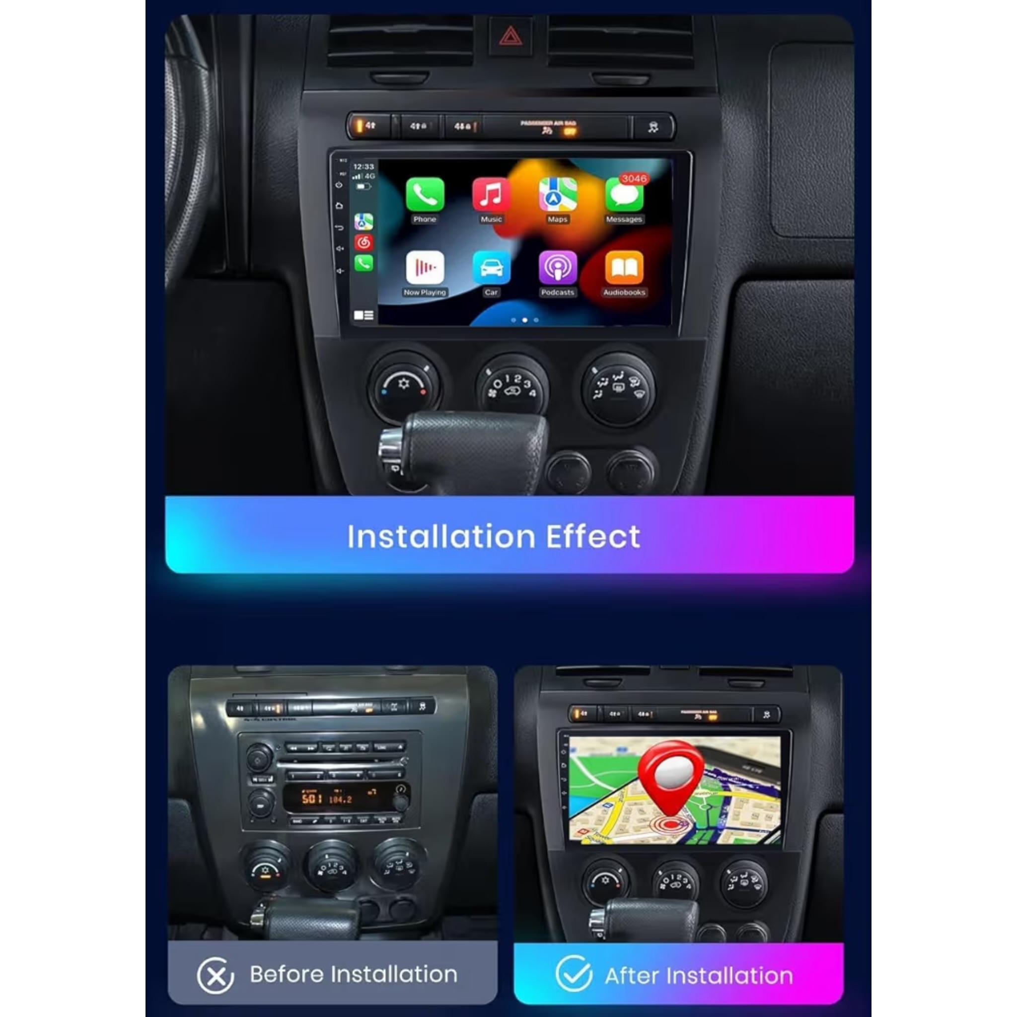 Android Car Stereo for Hummer H3 2005-2010 9 Inch IPS.QLED Touch Screen with AHD Camera Included - Image 3