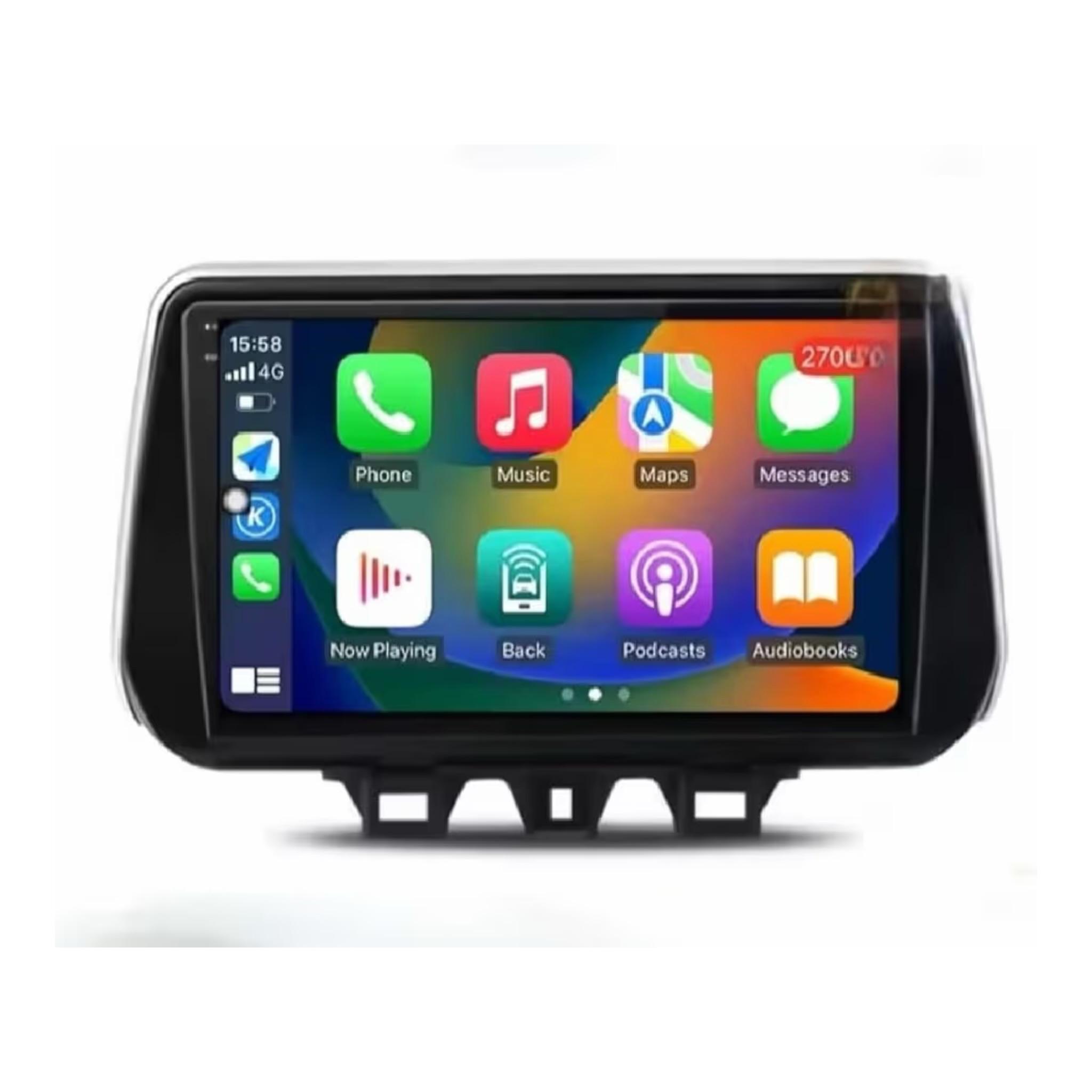 Android Car Stereo for Hyundai Tucson 2019-2021 9 Inch IPS.QLED Touch Screen with AHD Camera Included
