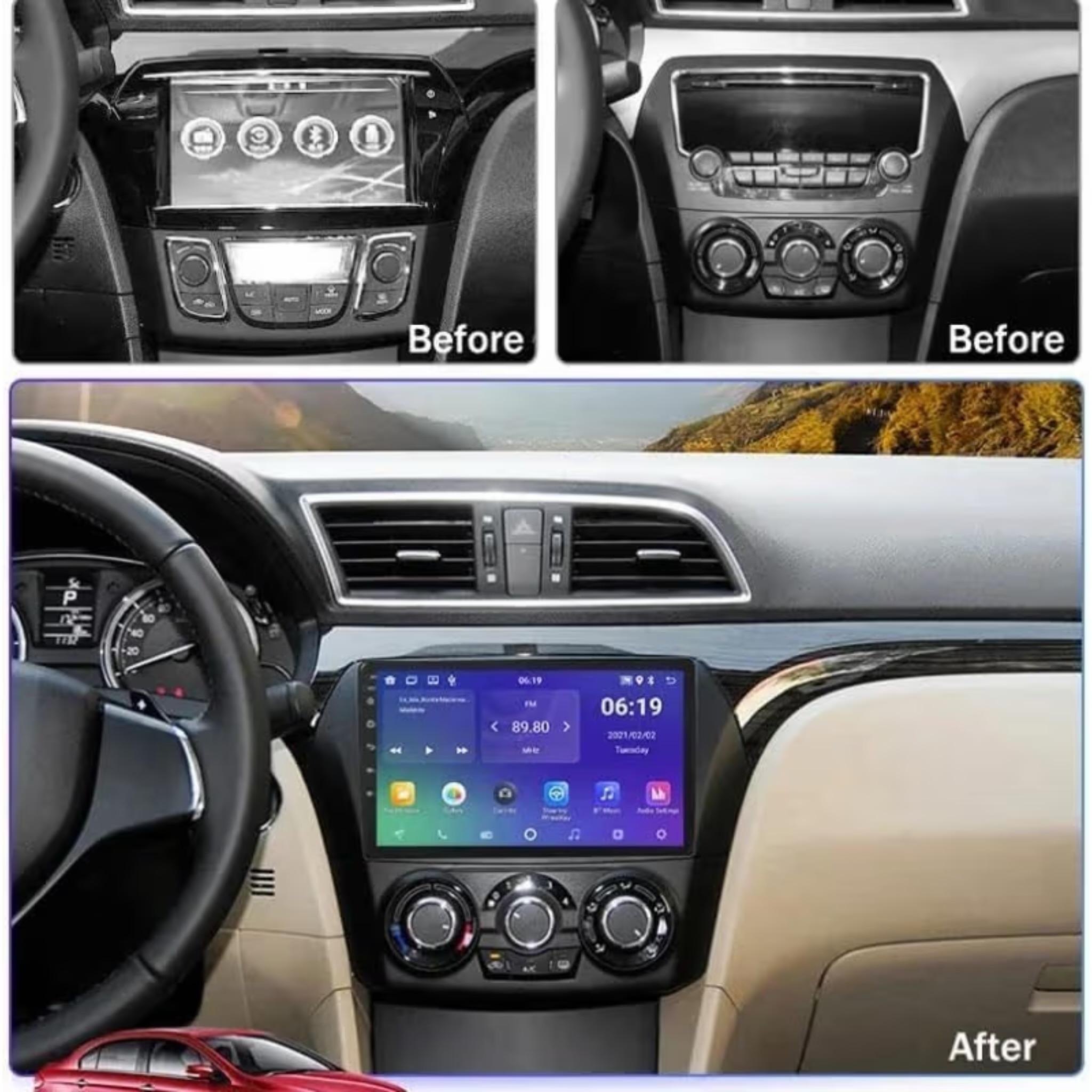 Android Car Stereo for Suzuki Ciaz 2014-2019 9 Inch IPS.QLED Touch Screen with AHD Camera Included - Image 3