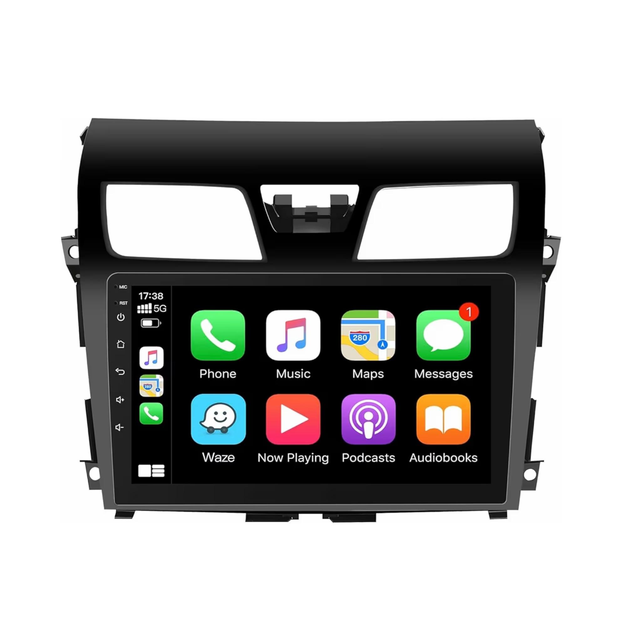 Android Car Stereo for Nissan Altima 2013-2018 10 Inch IPS.QLED Touch Screen with AHD Camera Included