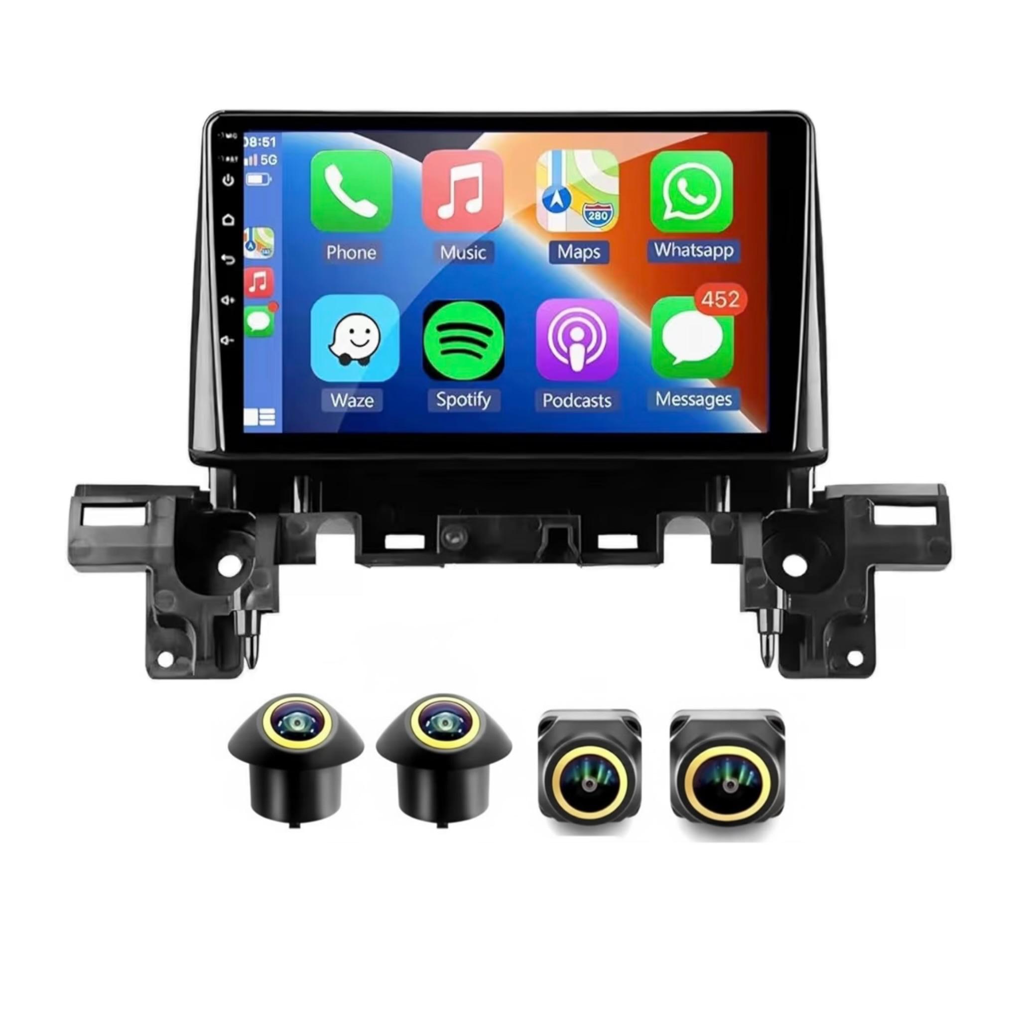 Android Car Stereo for Mazda CX-5 2017-2023 9 Inch IPS.QLED Touch Screen with AHD Camera Included - Image 2