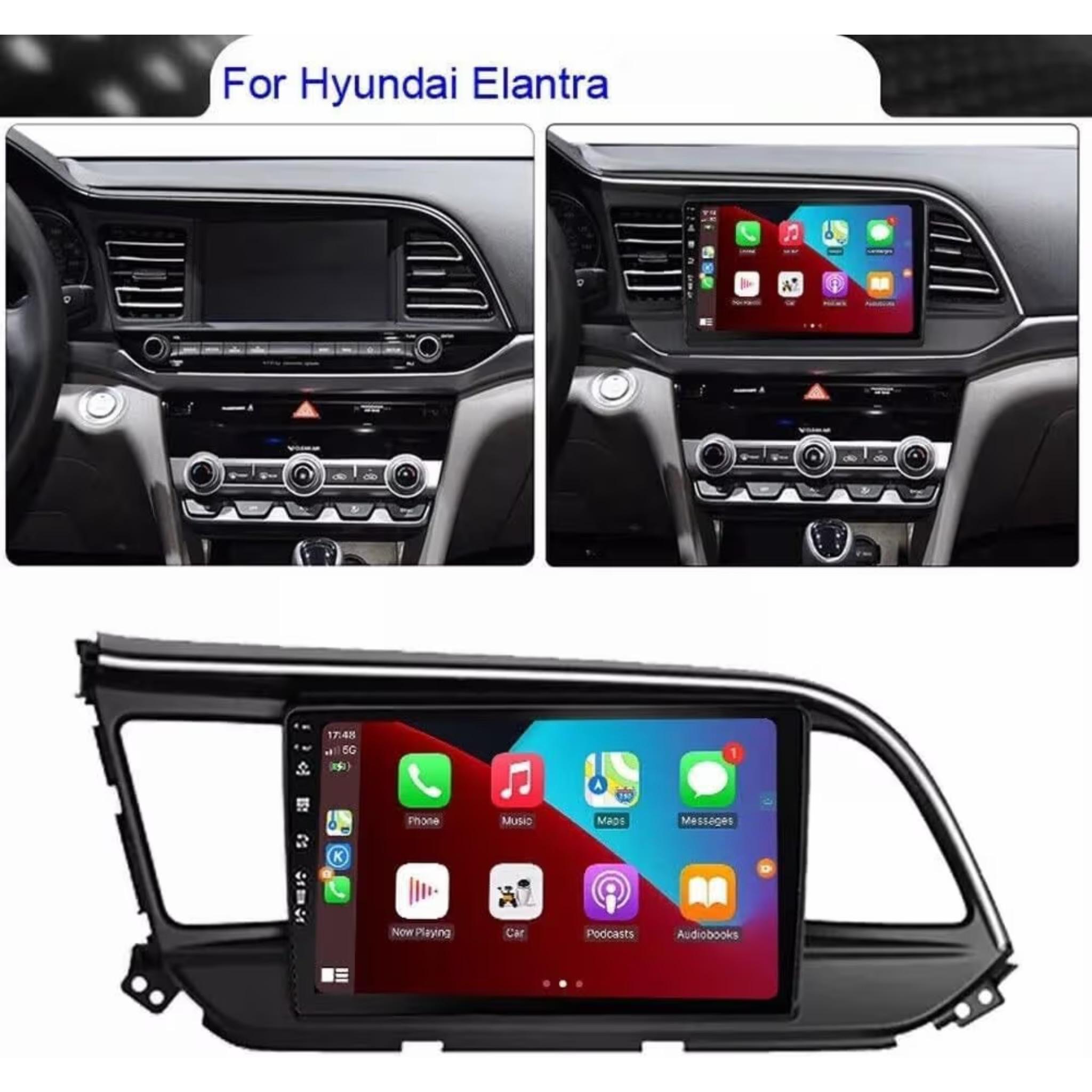 Android Car Stereo for Hyundai Elantra 2018-2020 9 Inch IPS.QLED Touch Screen with AHD Camera Included - Image 3