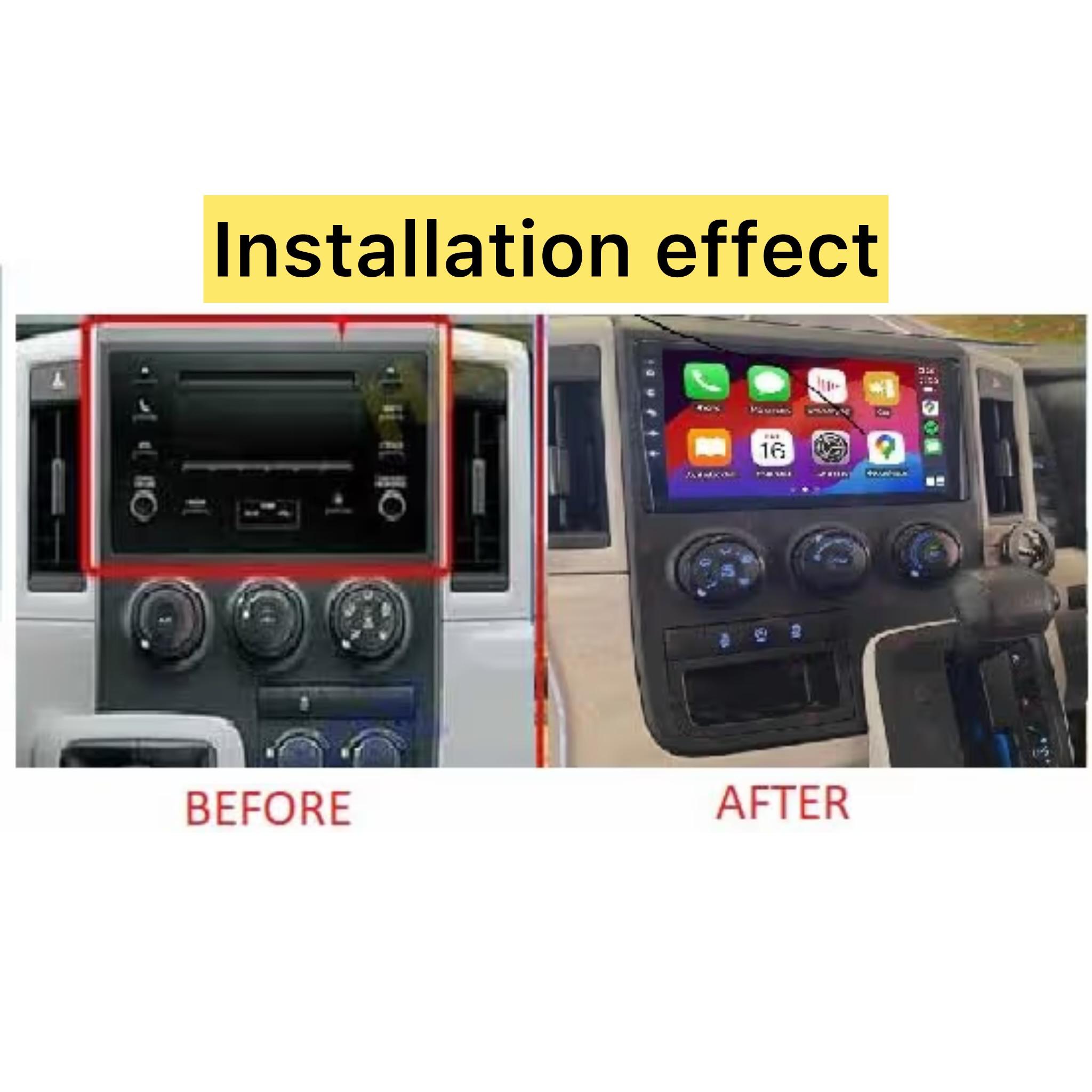 Android Car Stereo for Toyota Hiace 2019-2024 9 Inch IPS.QLED Touch Screen with AHD Camera Included - Image 3