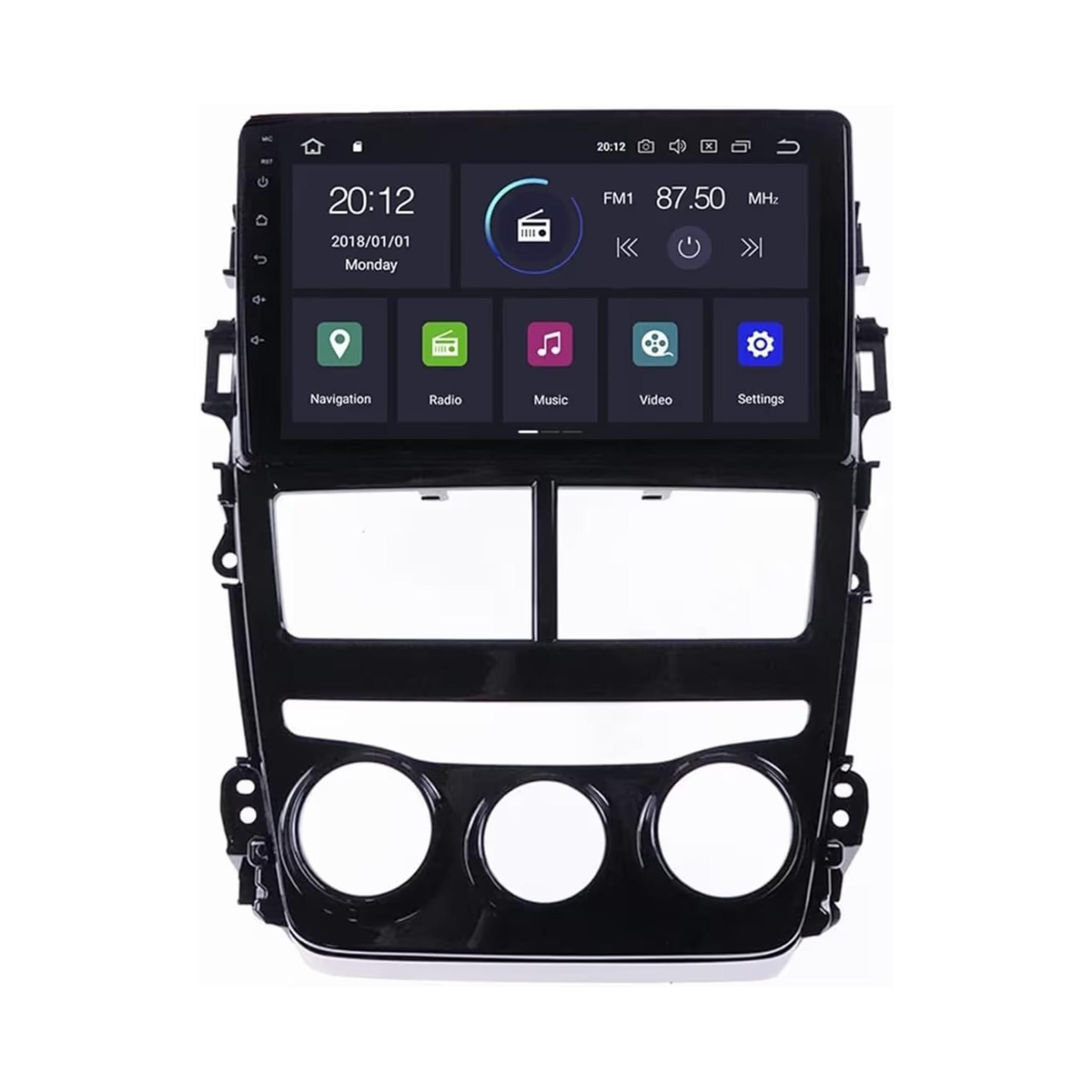 Android Car Stereo for Toyota Yaris 2018-2020 9 Inch IPS.QLED Touch Screen with AHD Camera Included