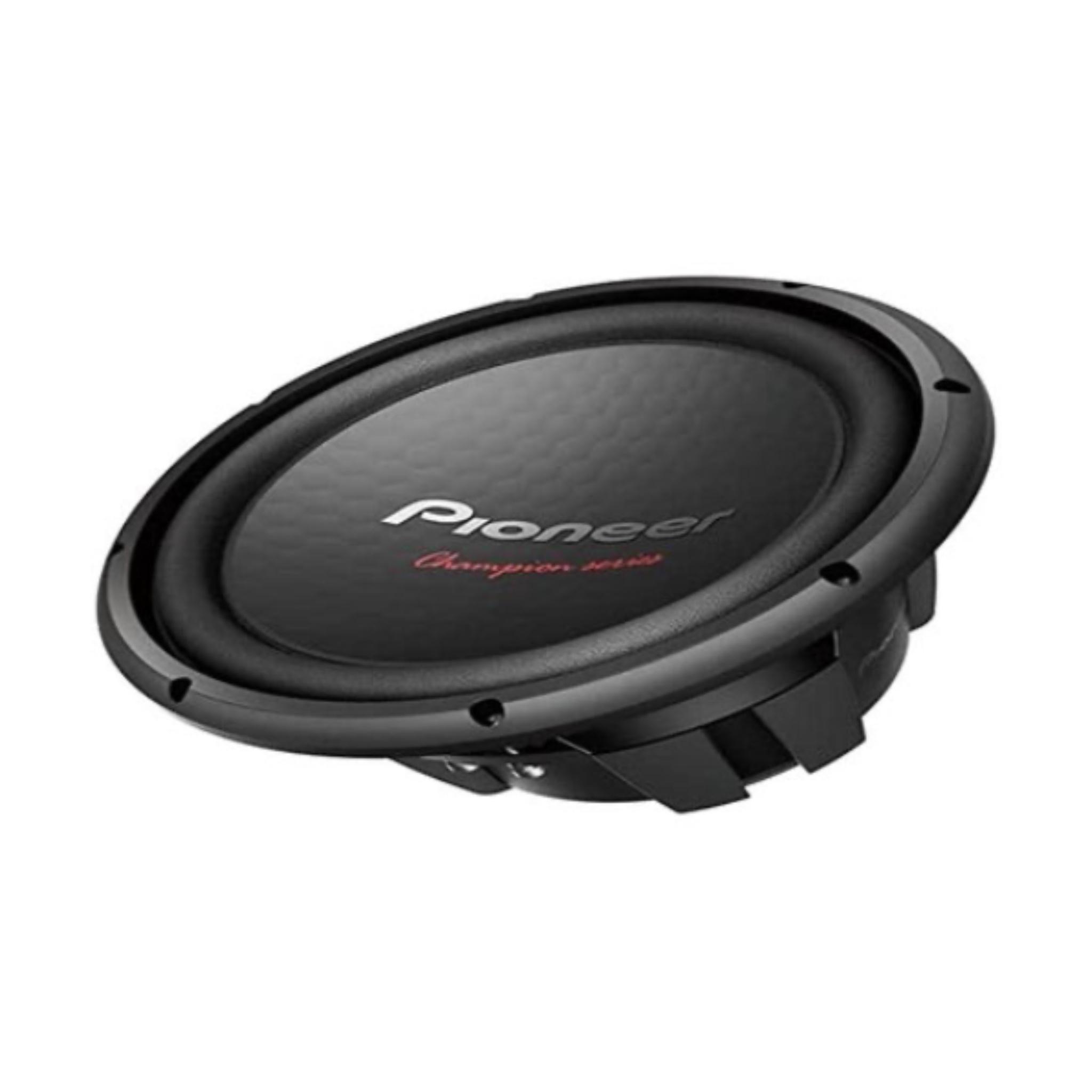Pioneer TS-W312D4 12 inch Double Coil Subwoofer 1600 Watts Max,Black