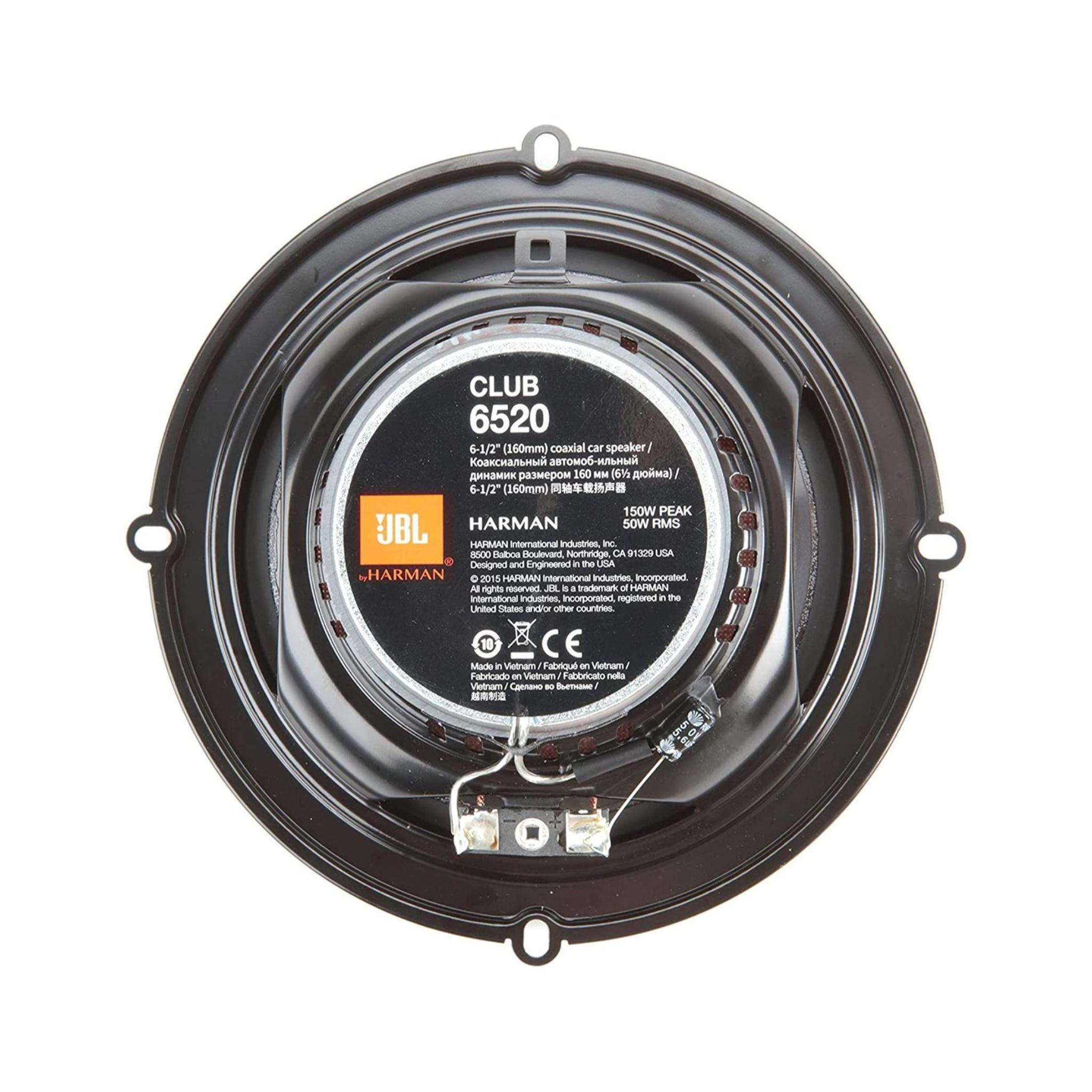 JBL Club 6520 150W 2 Way Coaxial Speaker System, 6.5 Inch Size - Image 2