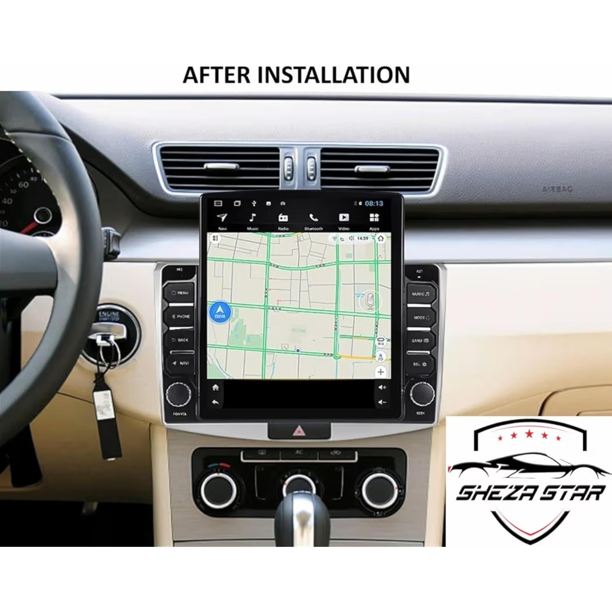 Android Tesla style Vertical Screen for Mercedes-Benz C Class W204 2008-2010 9.7 Inch IPS.QLED Touch Screen with AHD Camera Included - Image 2