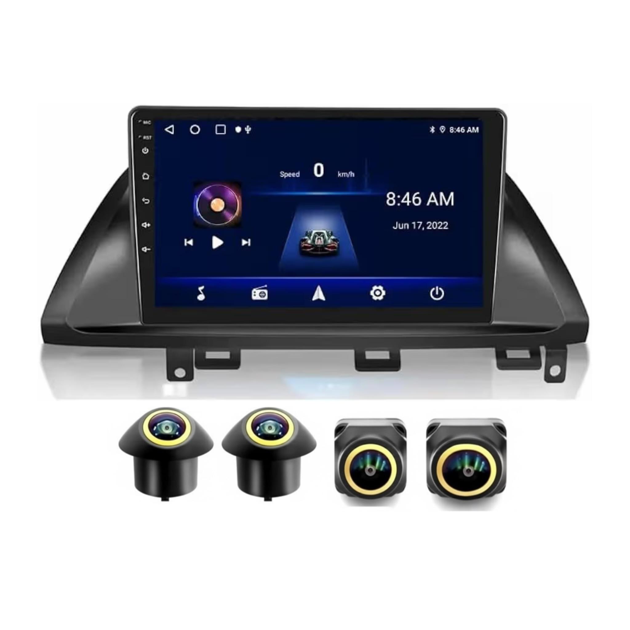 Android Car Stereo for Honda Odyssey 2010-2017 9 Inch IPS.QLED Touch Screen with AHD Camera Included - Image 2