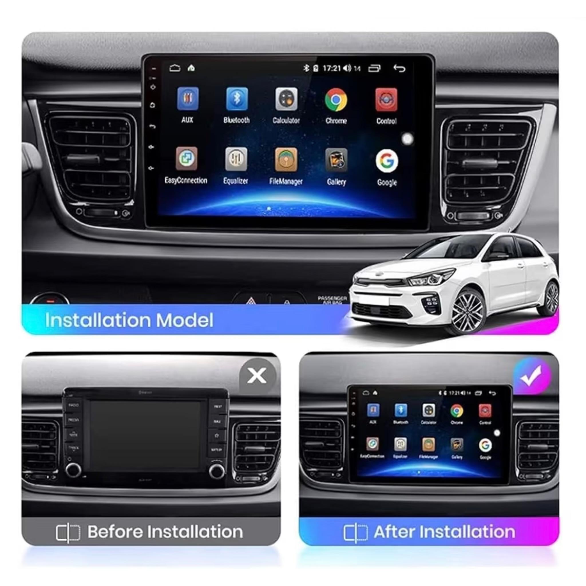 Android Car Stereo for KIA RIO 2018-2021 9 Inch IPS.QLED Touch Screen with AHD Camera Included - Image 3