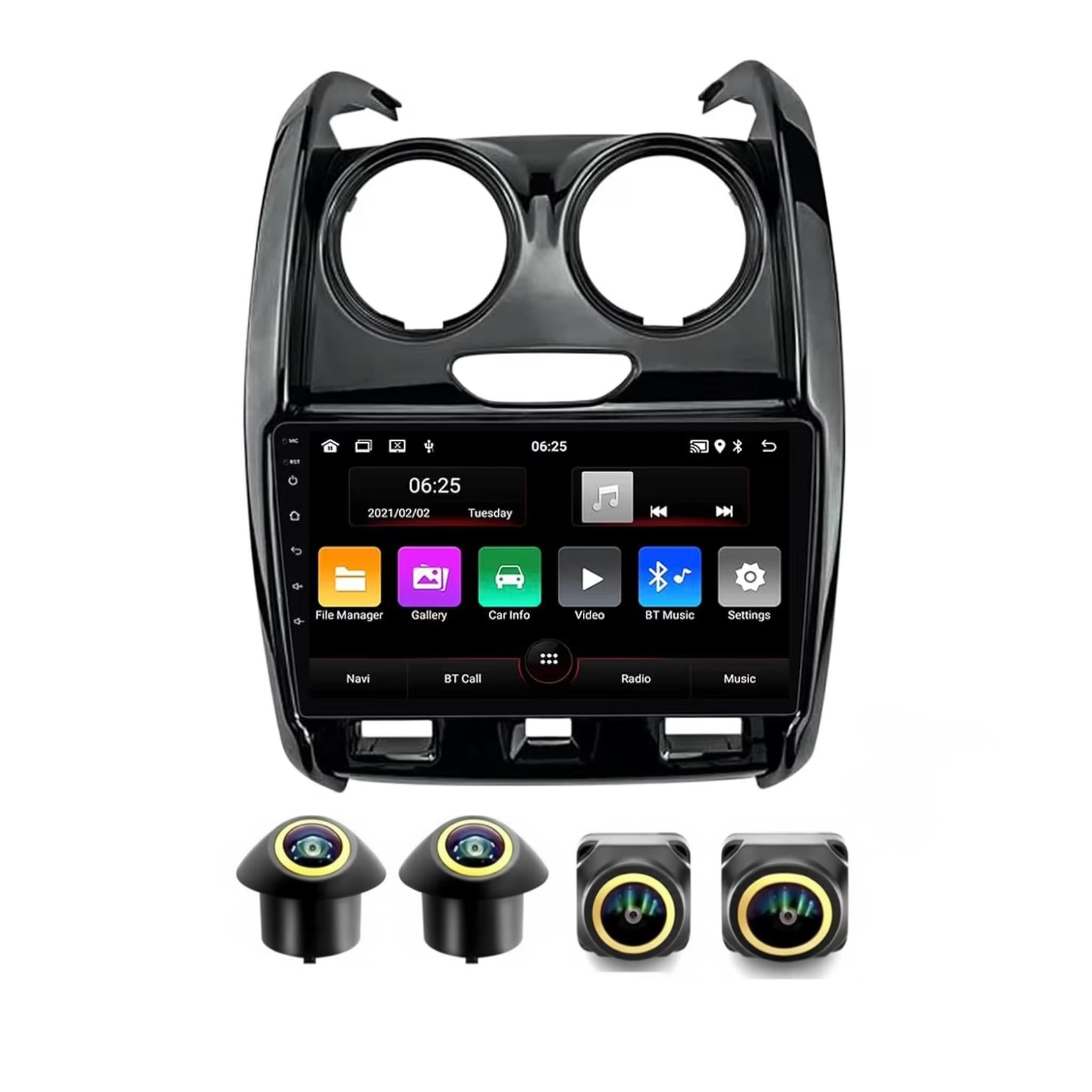 Android Car Stereo for Renault Duster 2015-2020 9 Inch IPS.QLED Touch Screen with AHD Camera Included - Image 2