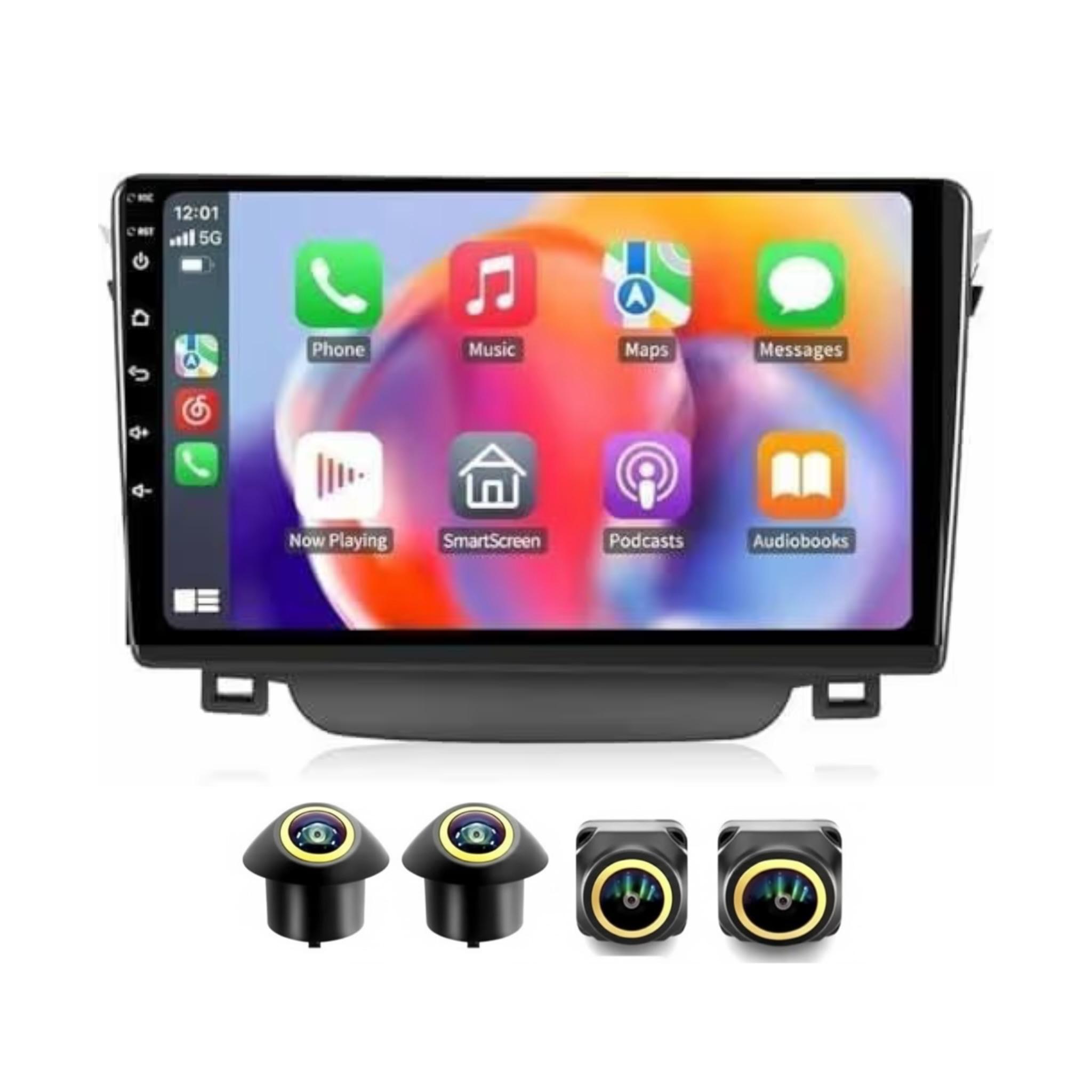 Android Car Stereo for Hyundai i30 Elantra GT 2011-2017 9 Inch IPS.QLED Touch Screen with AHD Camera Included - Image 2