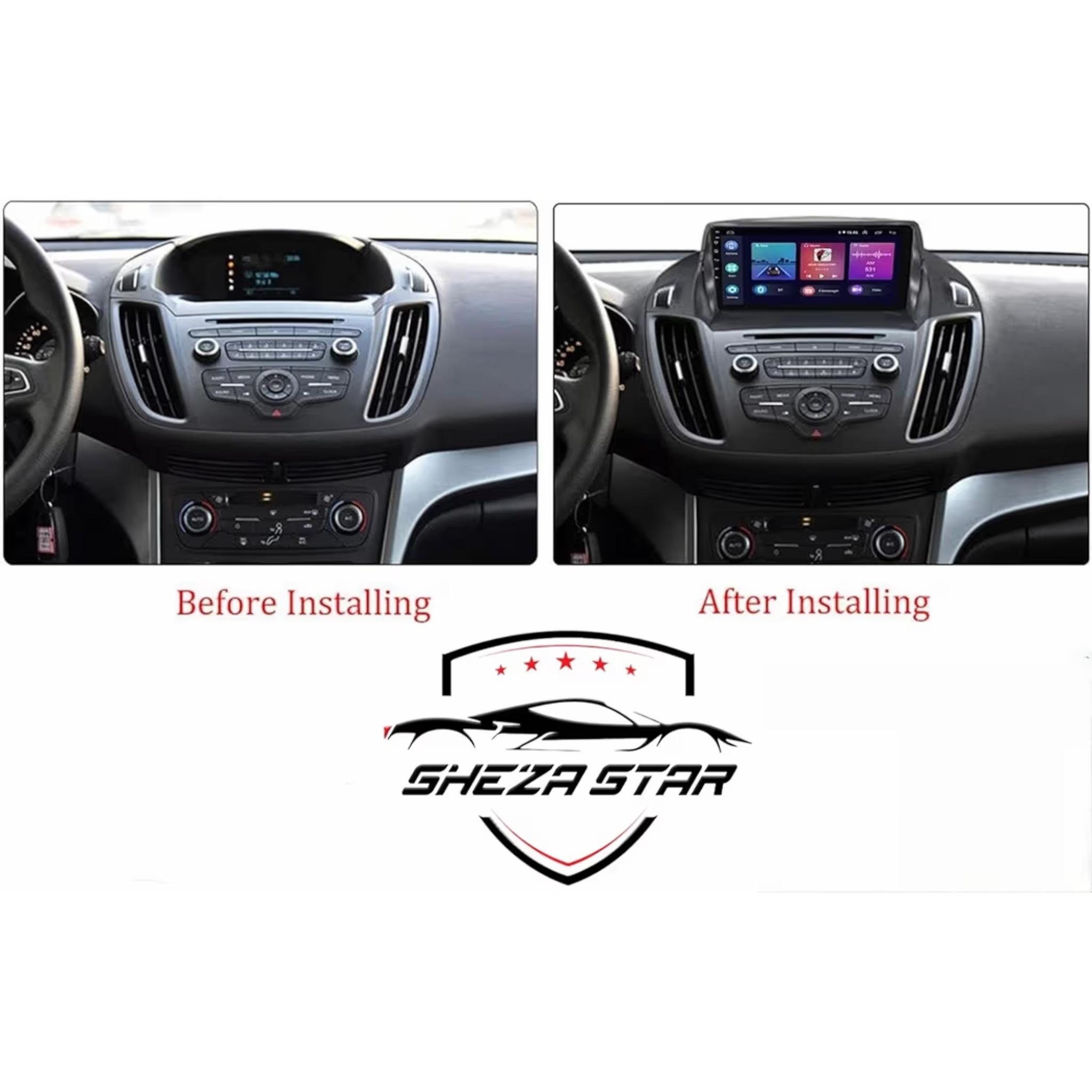 Android Car Stereo for Ford Escape Kuga 2 2013-2017 9 Inch IPS.QLED Touch Screen with AHD Camera Included - Image 3