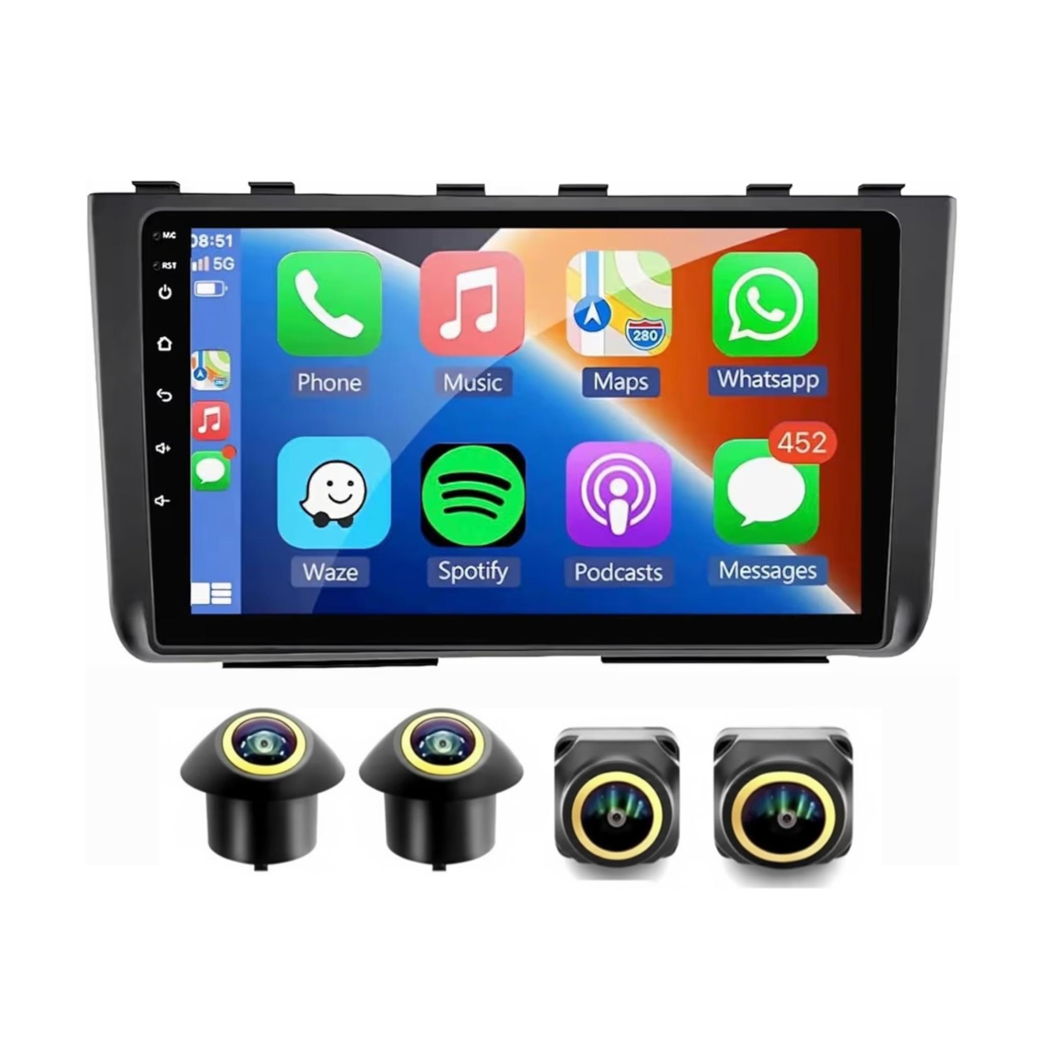 Android Car Stereo for Hyundai CRETA IX25 2020-2023 9 Inch IPS.QLED Touch Screen with AHD Camera Included - Image 2