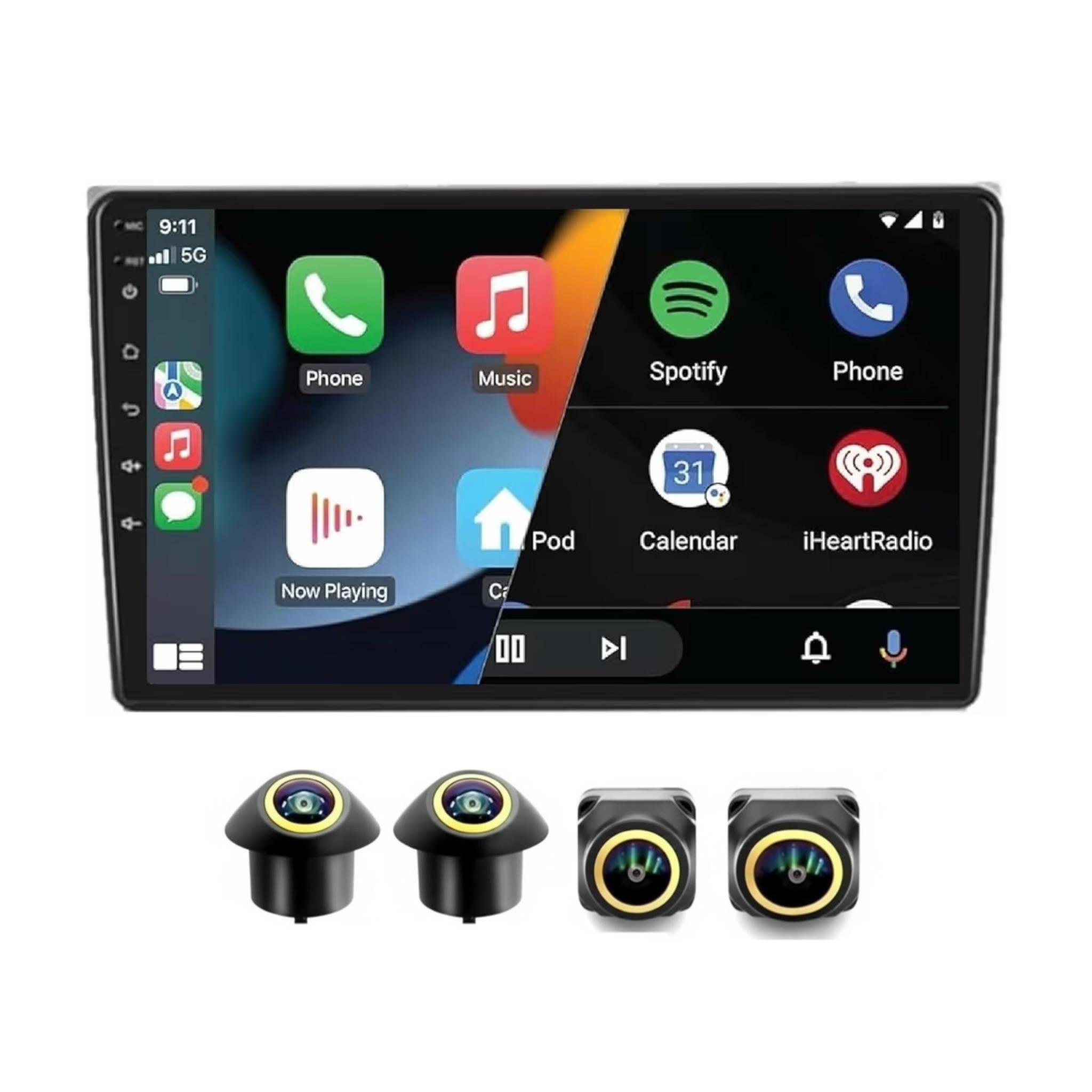 Android Car Stereo for Mazda CX-9 2006-2016 10 Inch IPS.QLED Touch Screen with AHD Camera Included - Image 2