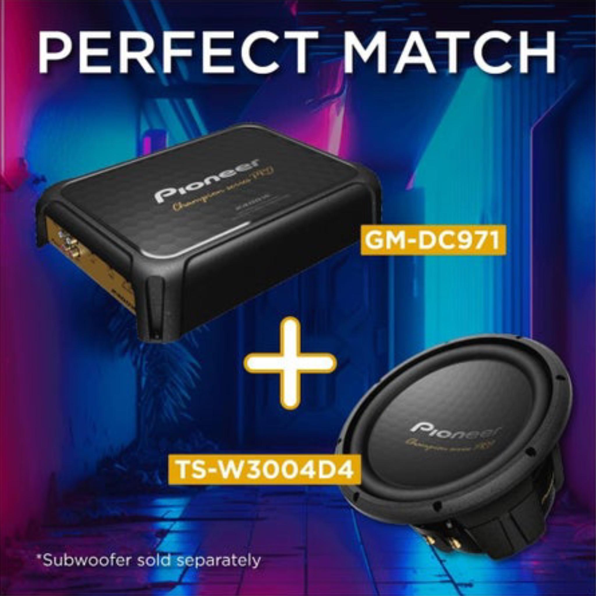 Pioneer GM-DC971 2400W Max/1200W RMS Champion Series Pro Class-D Mono Amplifier - Image 2