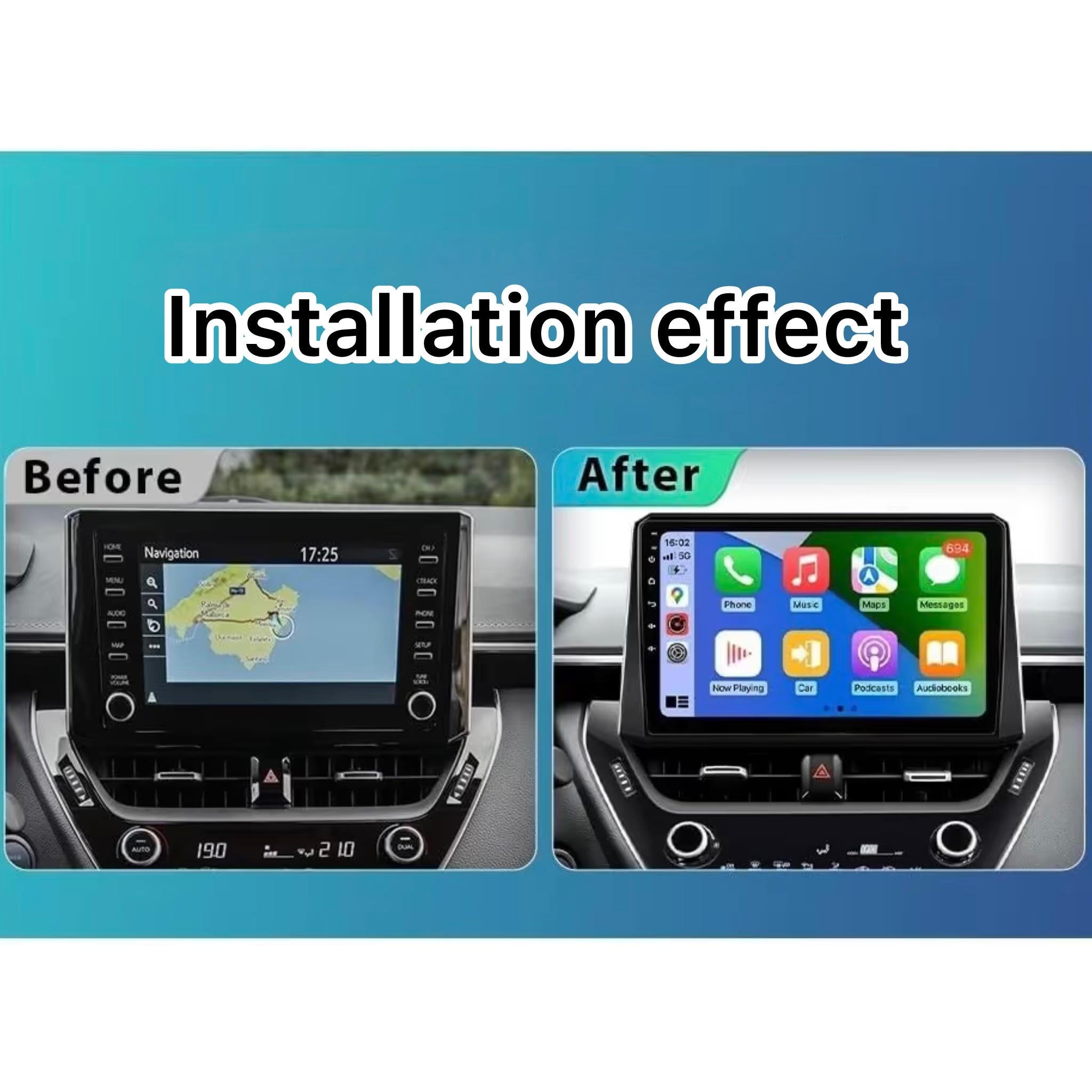Android Car Stereo for Toyota Corolla 2019-2021 10 Inch IPS.QLED Touch Screen with AHD Camera Included - Image 3