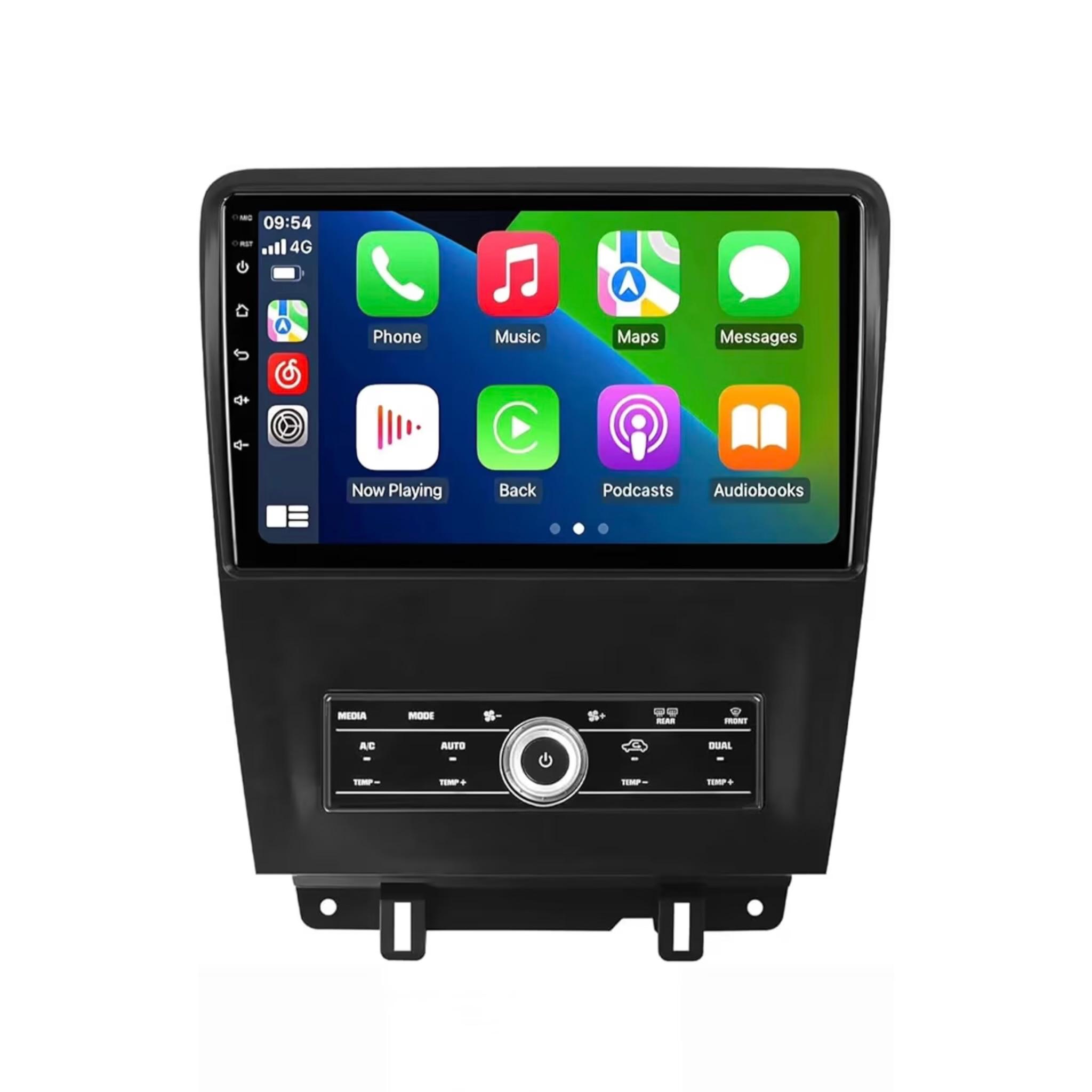 Android Car Stereo for Ford Mustang 2010-2014 10 Inch IPS.QLED Touch Screen with AHD Camera Included