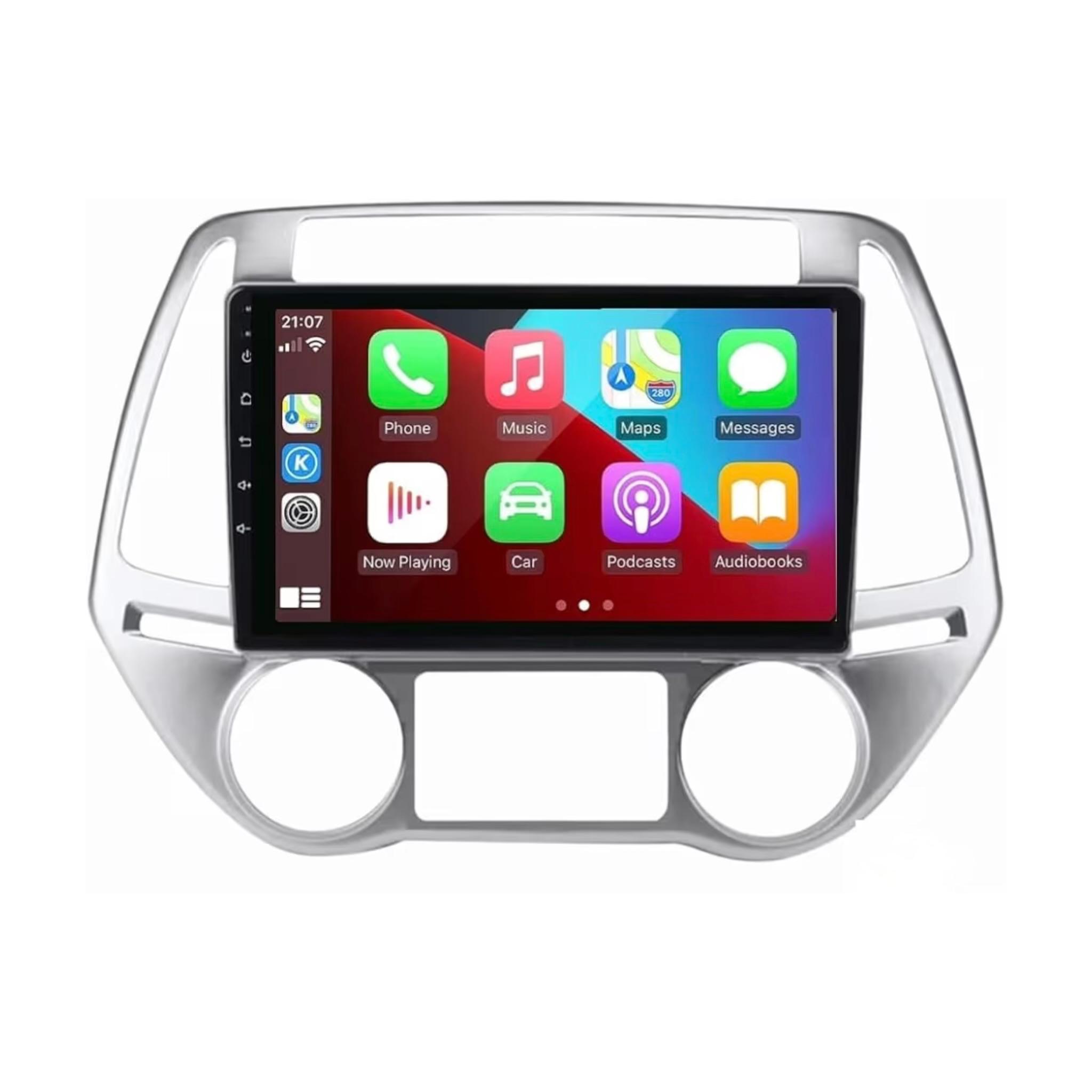 Android Car Stereo for Hyundai i20 2012-2014 9 Inch IPS.QLED Touch Screen with AHD Camera Included