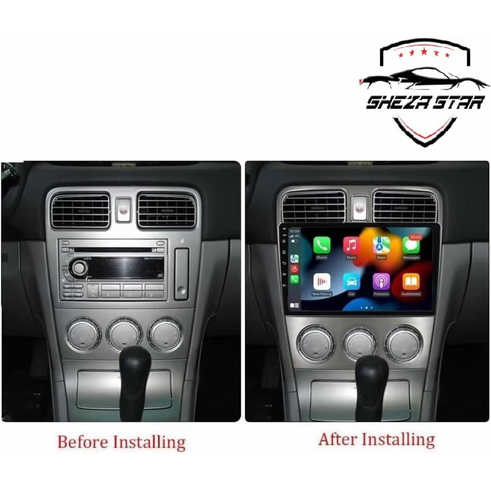 Android Car Stereo for Subaru Forester SG 2002-2008 9 Inch IPS.QLED Touch Screen with AHD Camera Included - Image 3