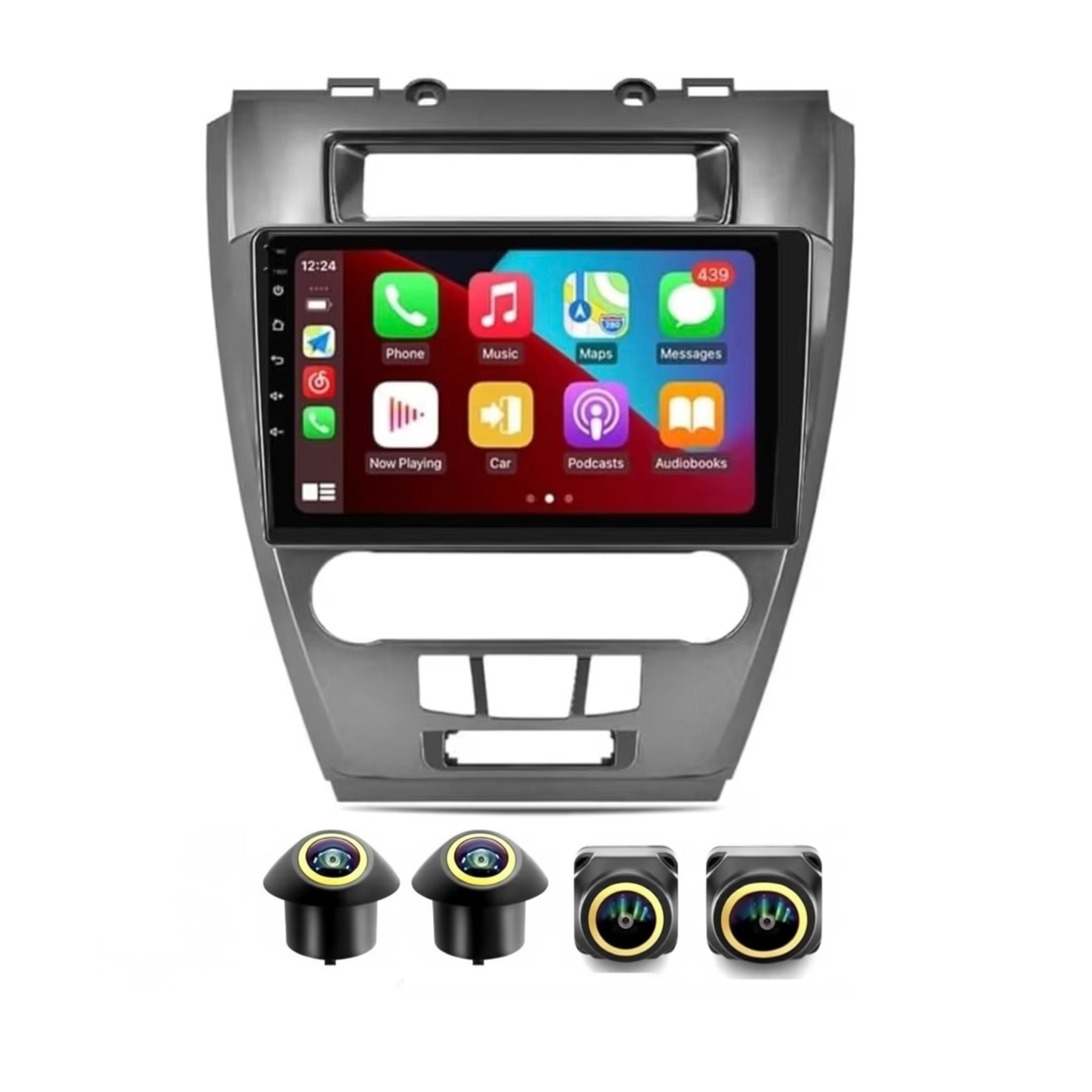 Android Car Stereo for Ford Fusion 2009-2012 10 Inch IPS.QLED Touch Screen with AHD Camera Included - Image 2