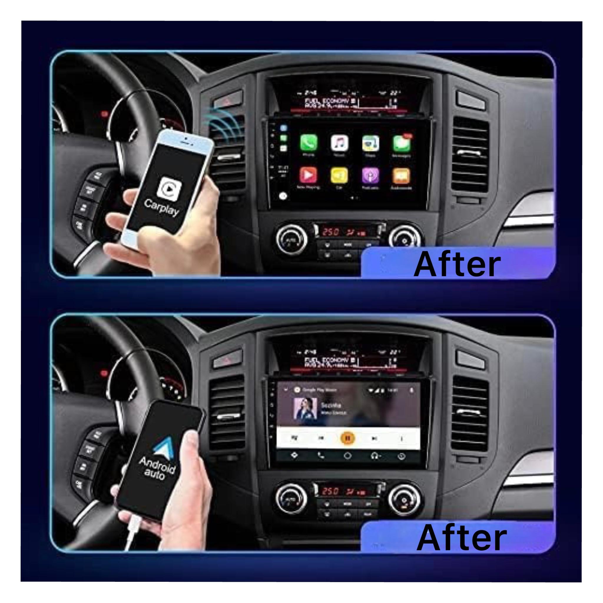 Android Car Stereo for Mitsubishi Pajero 2006-2018 9 Inch IPS.QLED Touch Screen with AHD Camera Included - Image 3