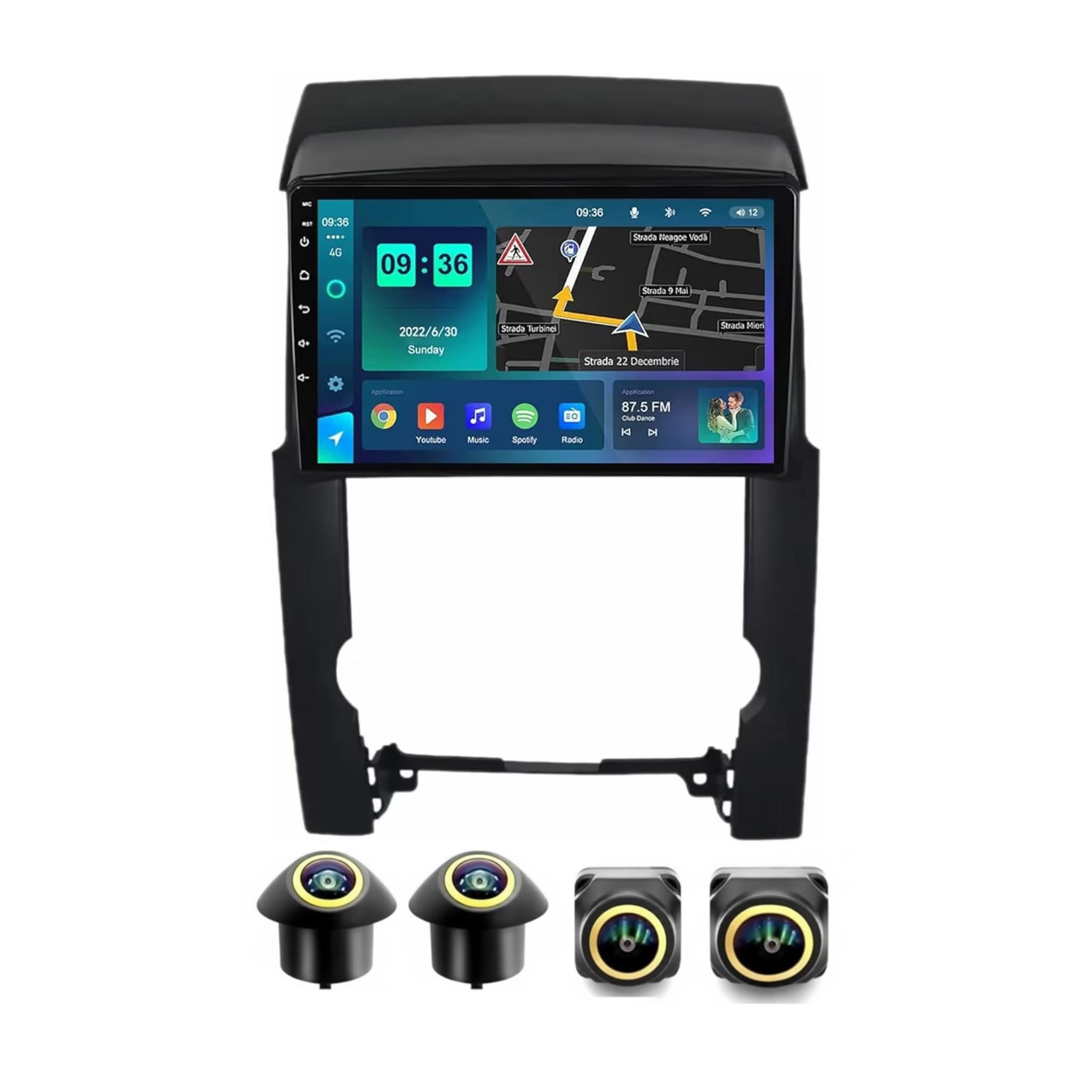 Android Car Stereo for KIA SORENTO 2009-2012 9 Inch IPS.QLED Touch Screen with AHD Camera Included - Image 2