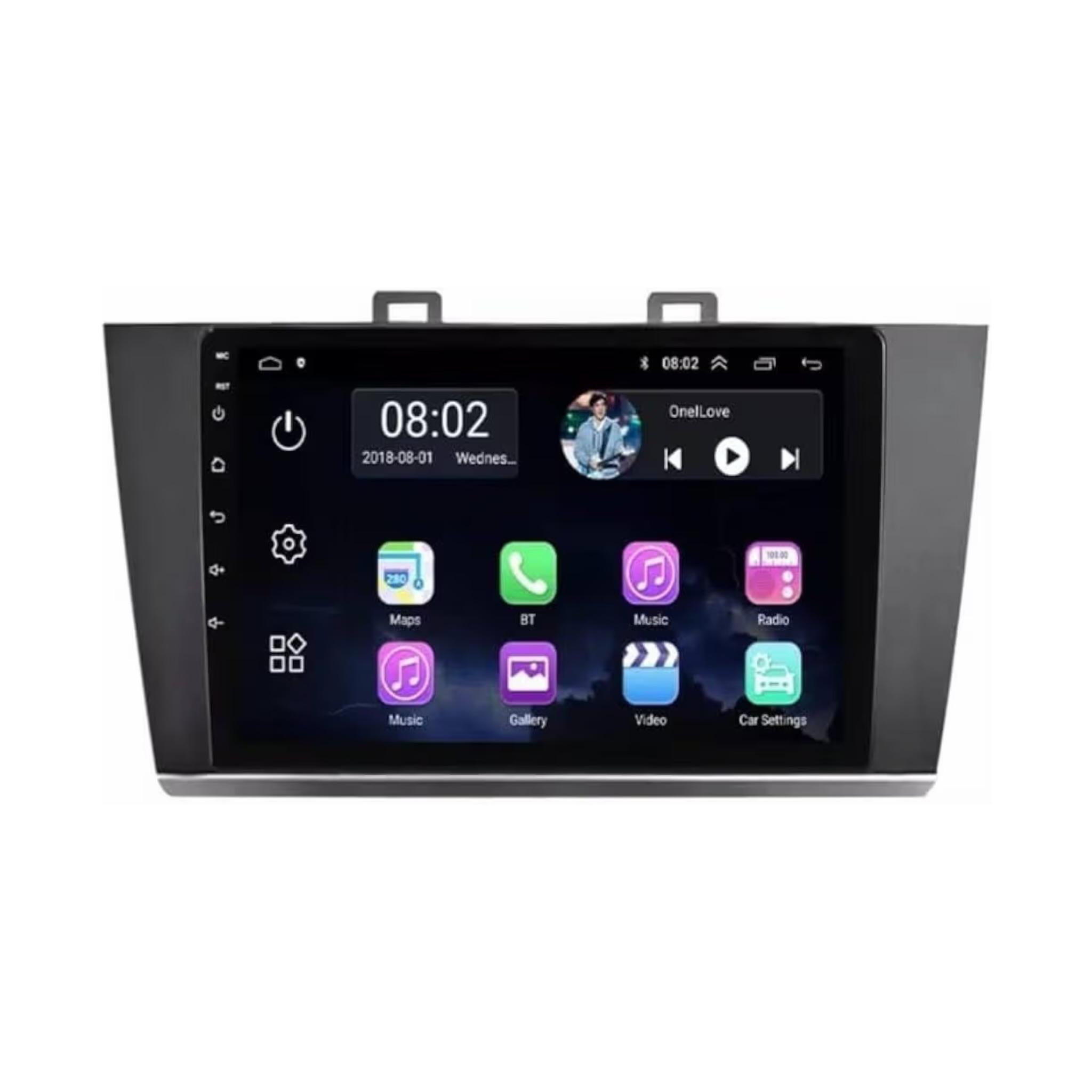 Android Car Stereo for Subaru Outback Legacy 2015-2018 9 Inch IPS.QLED Touch Screen with AHD Camera Included