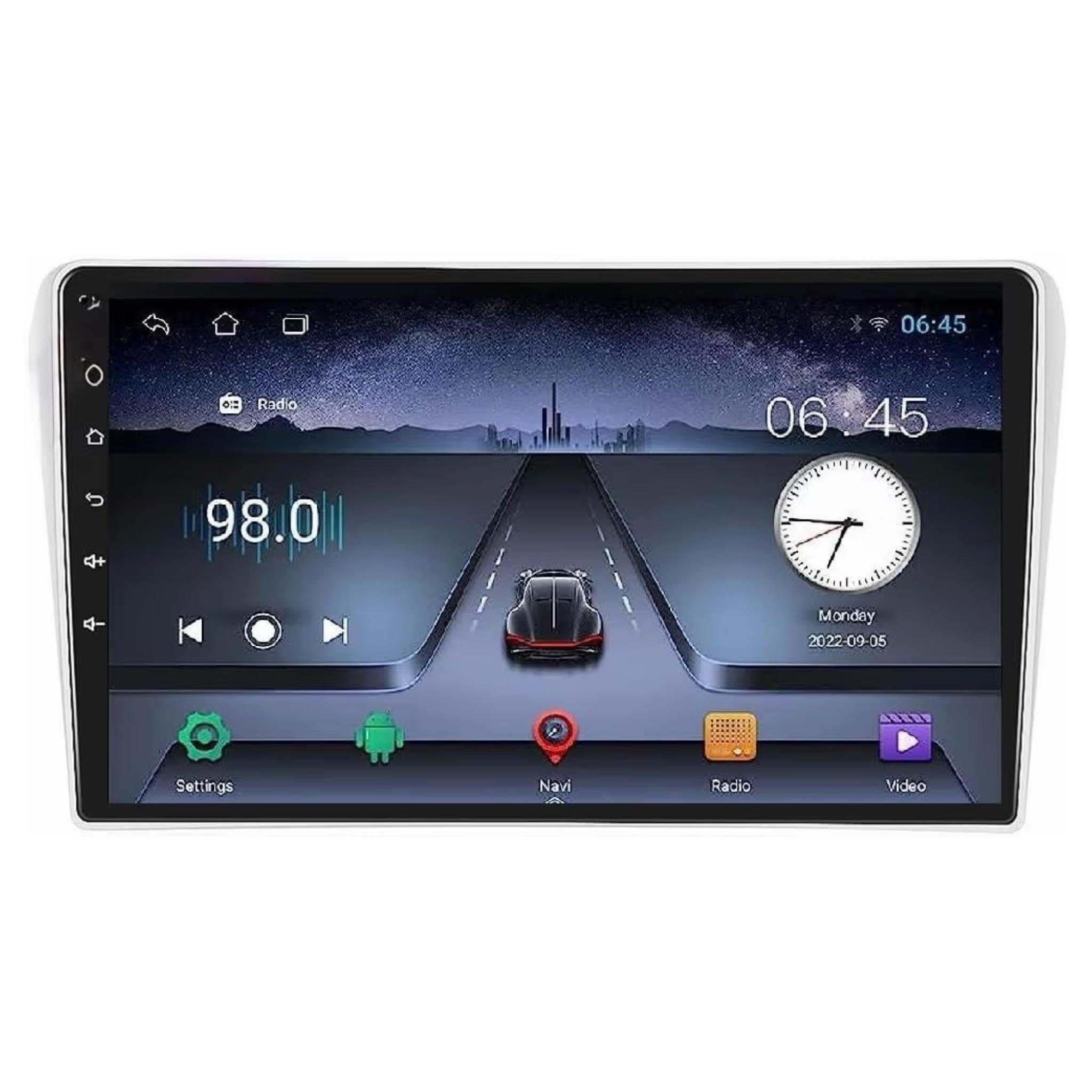 Android Car Stereo for Toyota Avensis 2003-2009 9 Inch IPS.QLED Touch Screen with AHD Camera Included