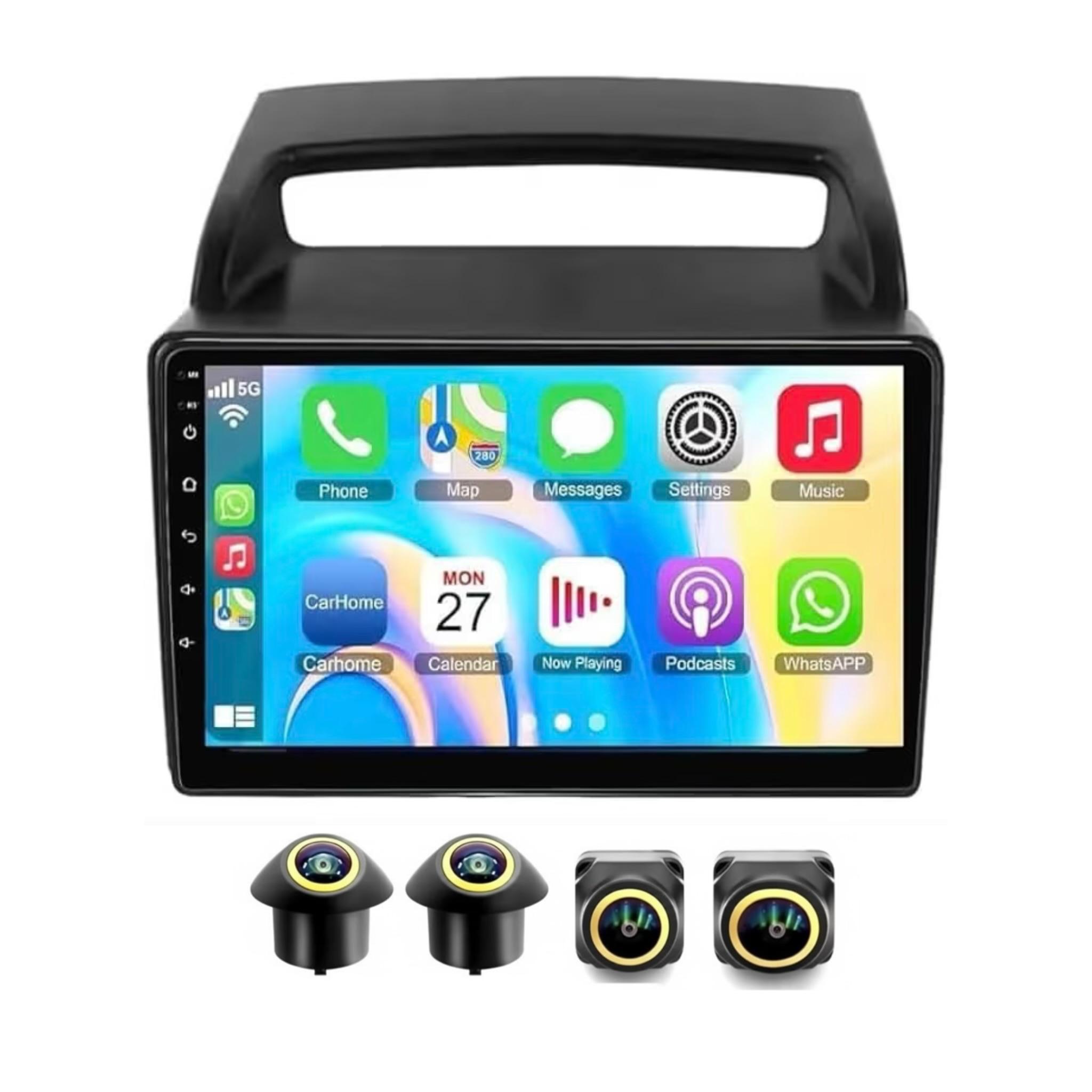 Android Car Stereo for Kia Carnival 2006-2014 9 Inch IPS.QLED Touch Screen with AHD Camera Included - Image 2