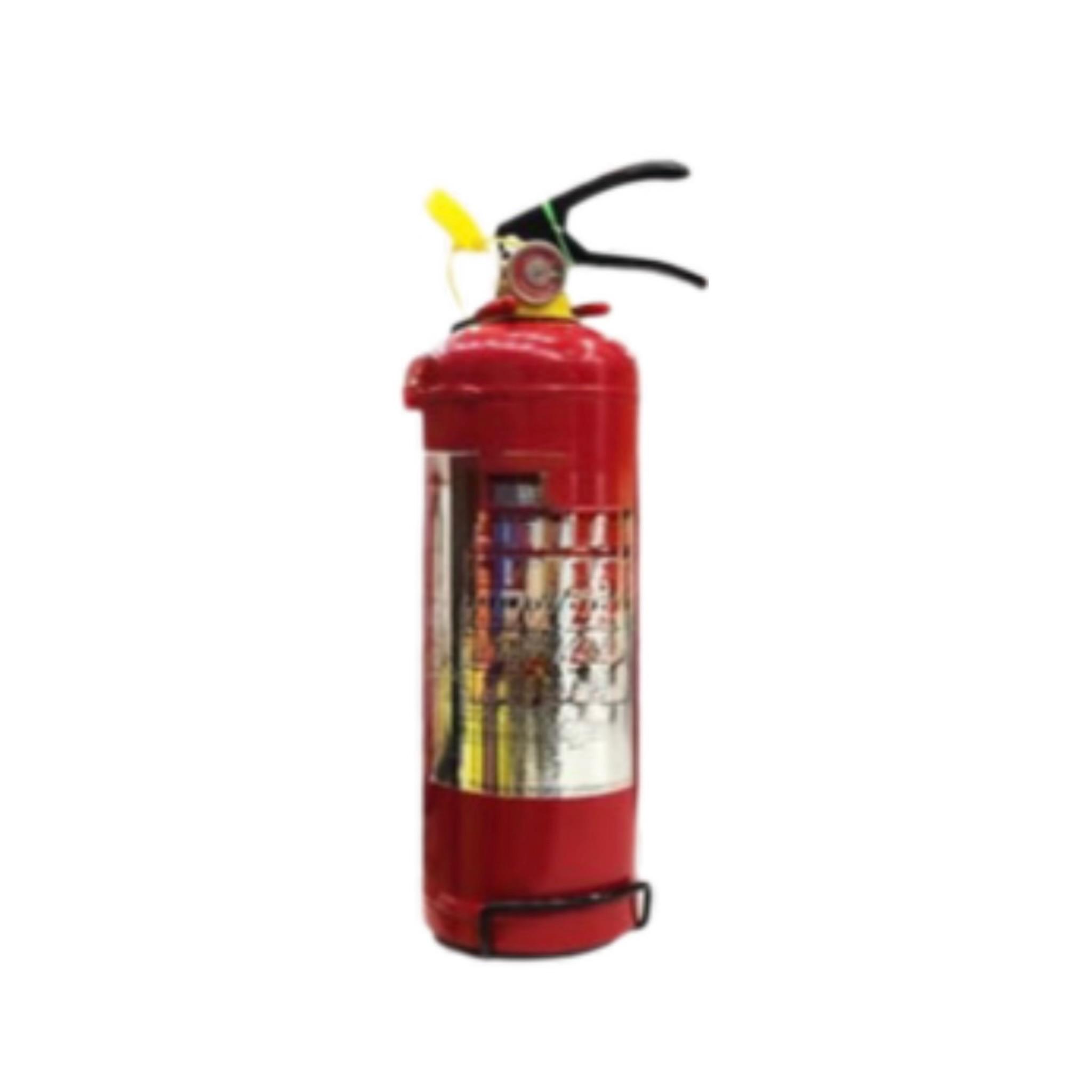 Fire Extinguisher with Wall Mount, 2kg Capacity, Portable Safety, Red
