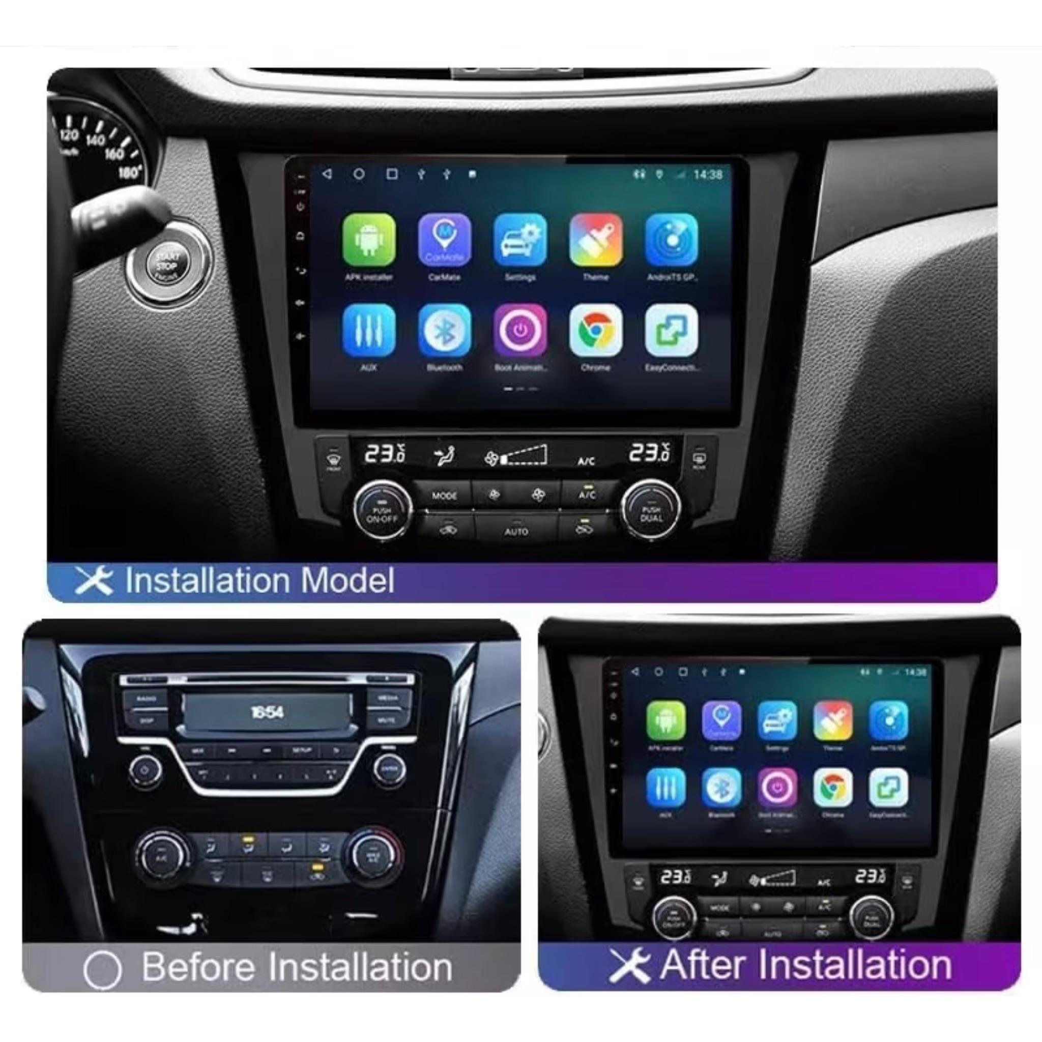 Android Car Stereo for Nissan X-Trail T32 Qashqai 2 J11 2013-2017 10 Inch IPS.QLED Touch Screen with AHD Camera Included - Image 3