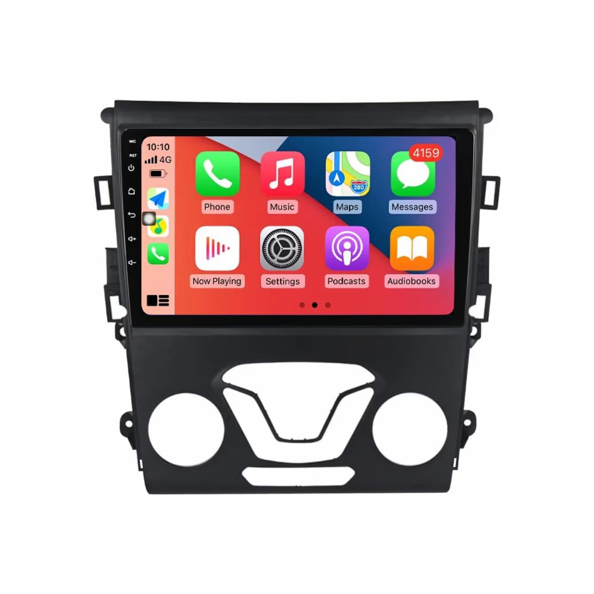 Android Car Stereo for Ford Fusion Mondeo 2013-2019 9 Inch IPS.QLED Touch Screen with AHD Camera Included