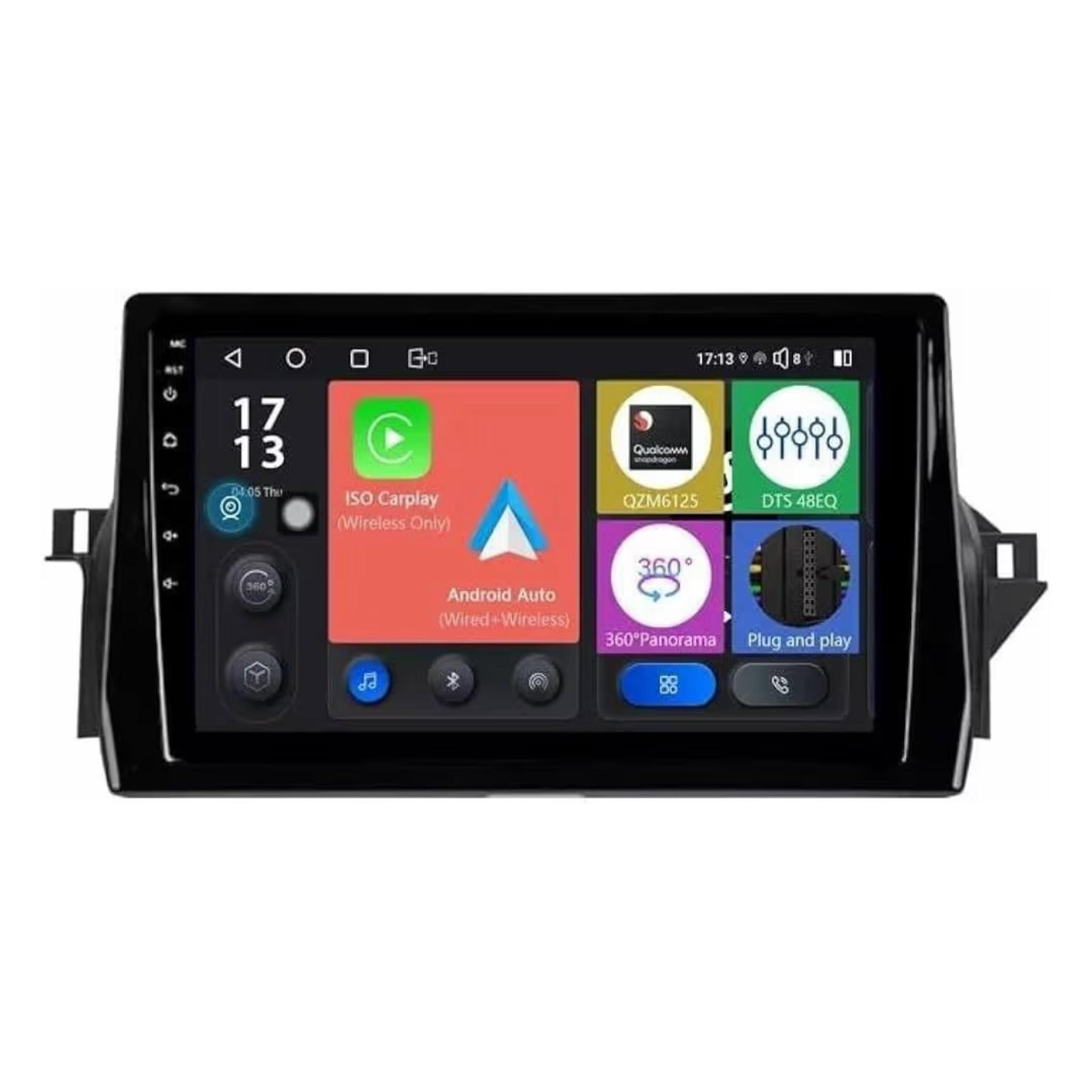 Android Car Stereo for Toyota Camry 2020-2023 10 Inch IPS.QLED Touch Screen with AHD Camera Included